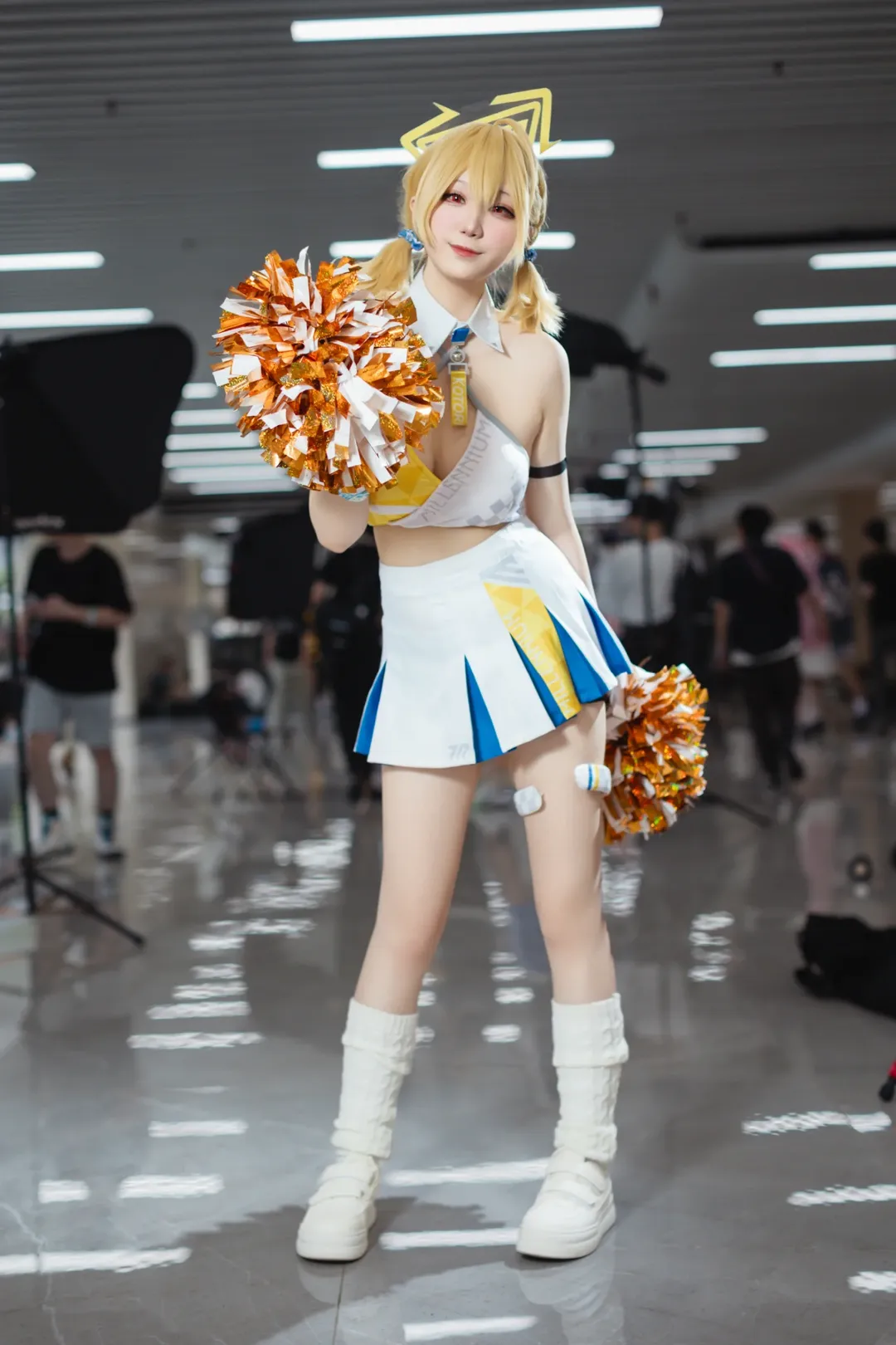 ブルーアーカイブ, イベント写真, コスプレ現場, 豊見コトリコスプレ, チアリーダーコーデ - 6枚目