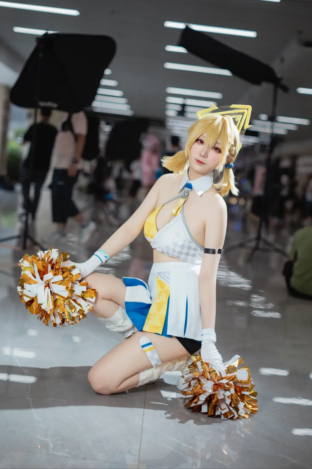 ブルーアーカイブ, イベント写真, コスプレ現場, 豊見コトリコスプレ, チアリーダーコーデ - 8枚目