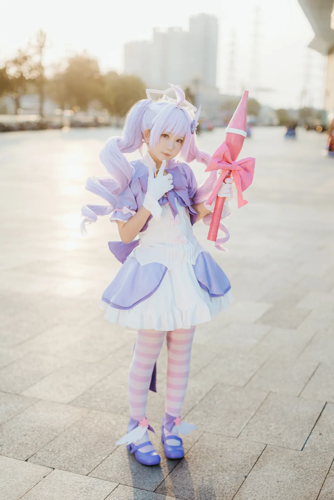 蔚蓝档案, 漫展场照, 魔法少女cos, 宇泽玲纱cos, 丝袜cosplay - 第2张