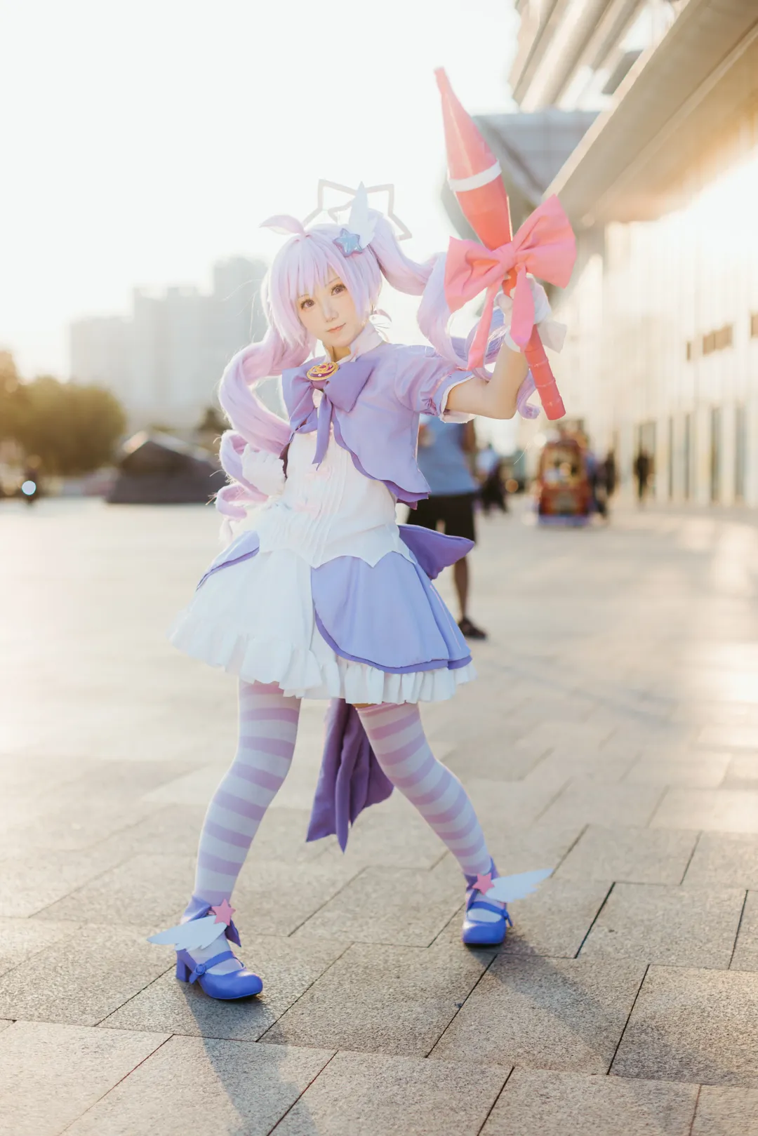 蔚蓝档案, 漫展场照, 魔法少女cos, 宇泽玲纱cos, 丝袜cosplay - 第4张