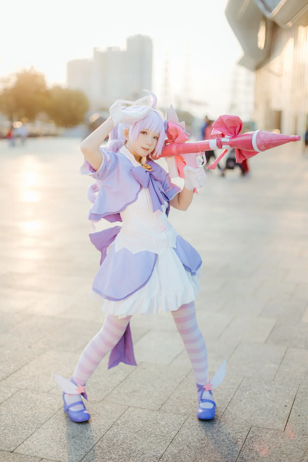 蔚蓝档案, 漫展场照, 魔法少女cos, 宇泽玲纱cos, 丝袜cosplay - 第6张