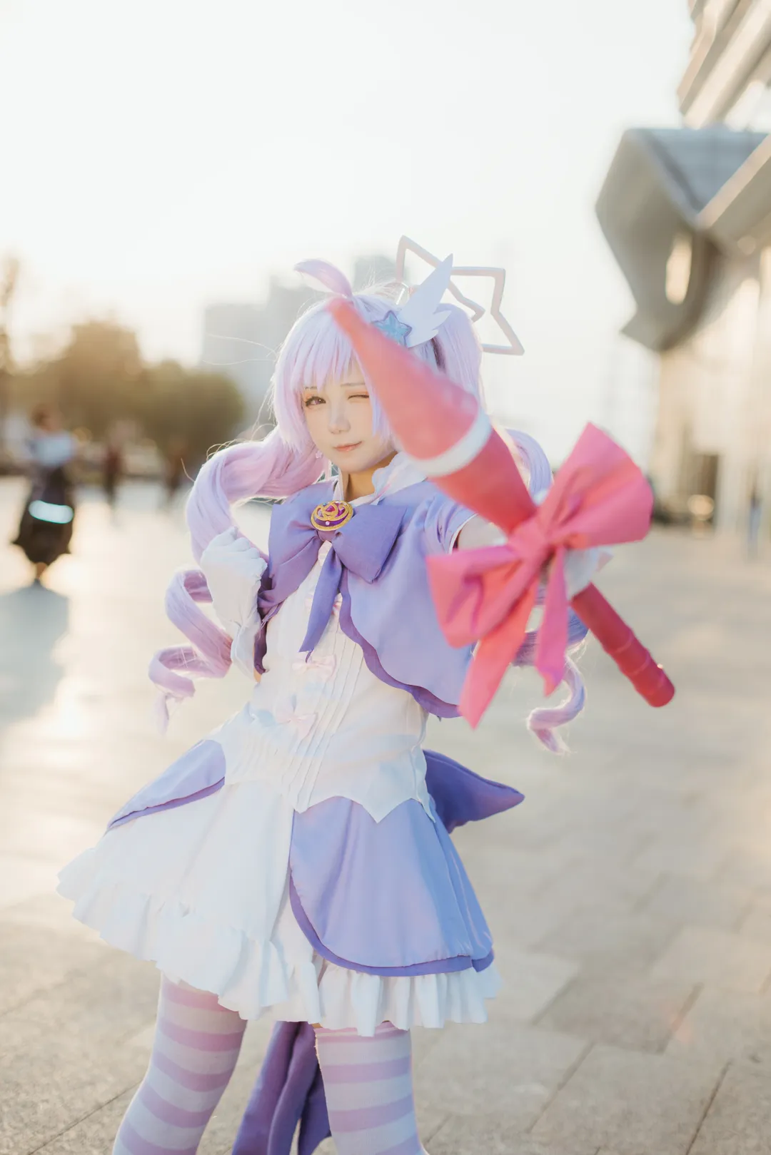 蔚蓝档案, 漫展场照, 魔法少女cos, 宇泽玲纱cos, 丝袜cosplay - 第7张