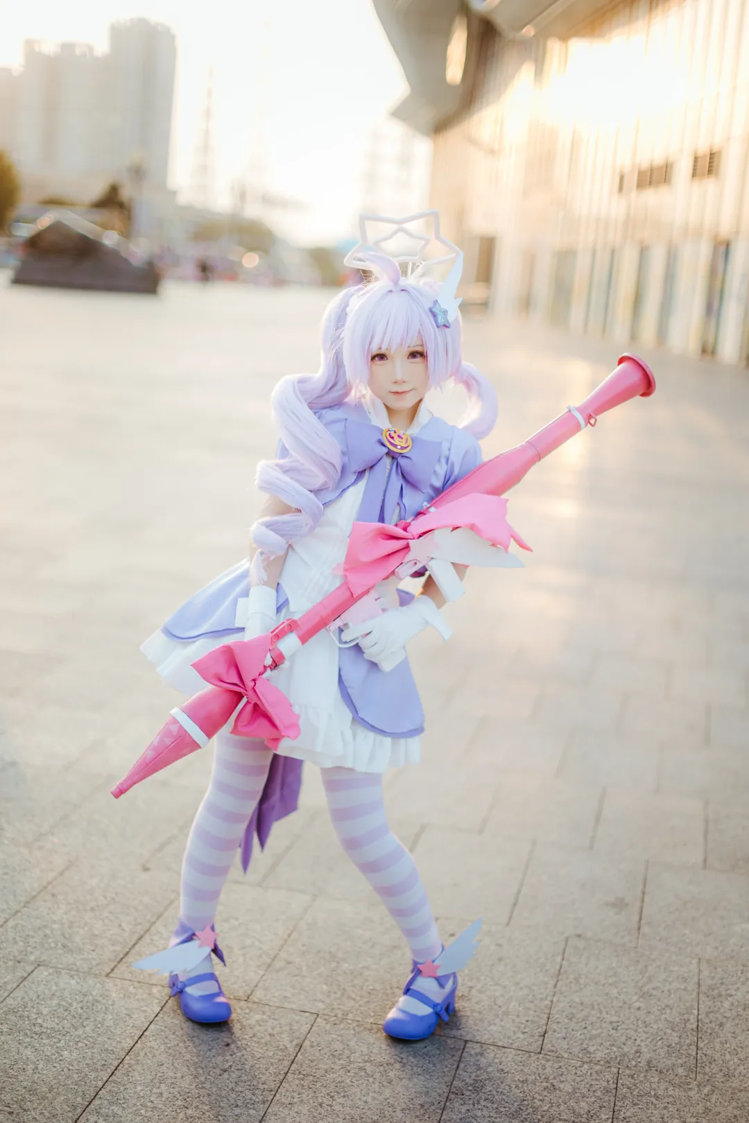 蔚蓝档案, 漫展场照, 魔法少女cos, 宇泽玲纱cos, 丝袜cosplay - 第8张