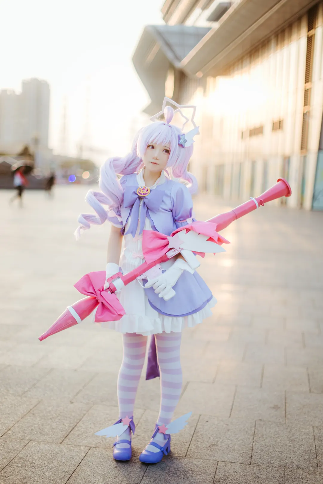 蔚蓝档案, 漫展场照, 魔法少女cos, 宇泽玲纱cos, 丝袜cosplay - 第9张