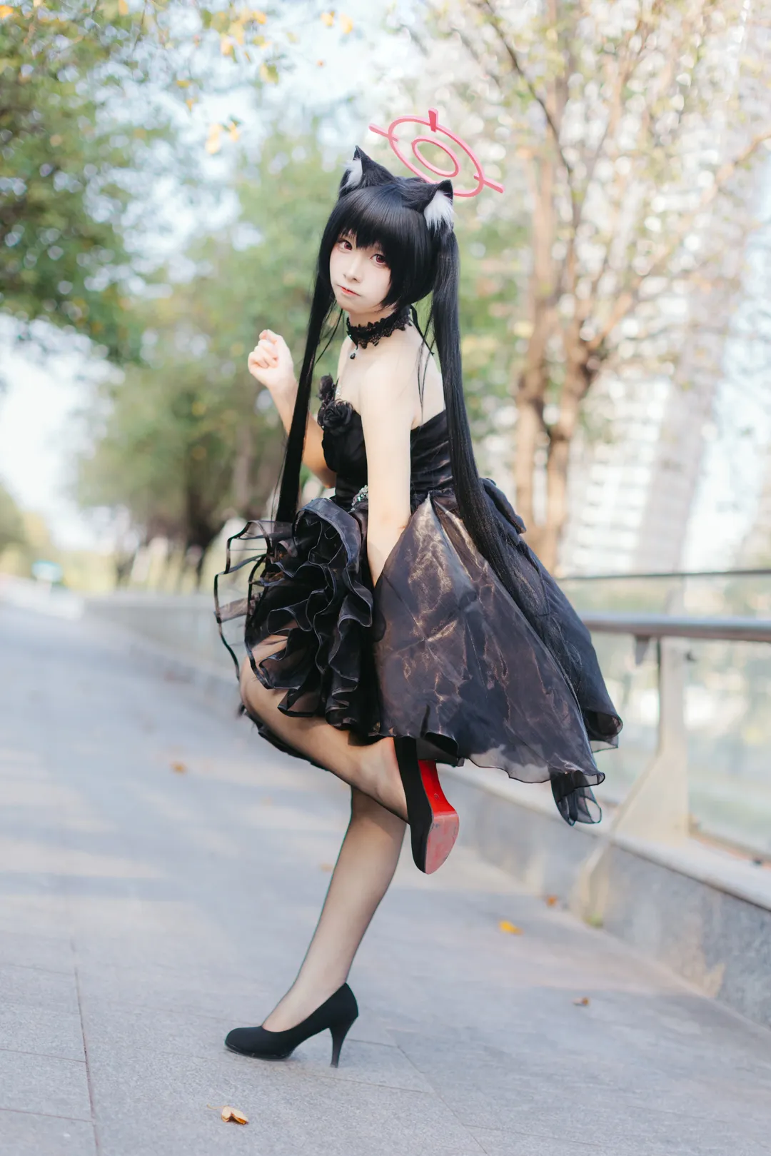 cosplay, 蔚蓝档案, 黑见芹香cos, 广州BAonly, 黑丝cosplay - 第3张