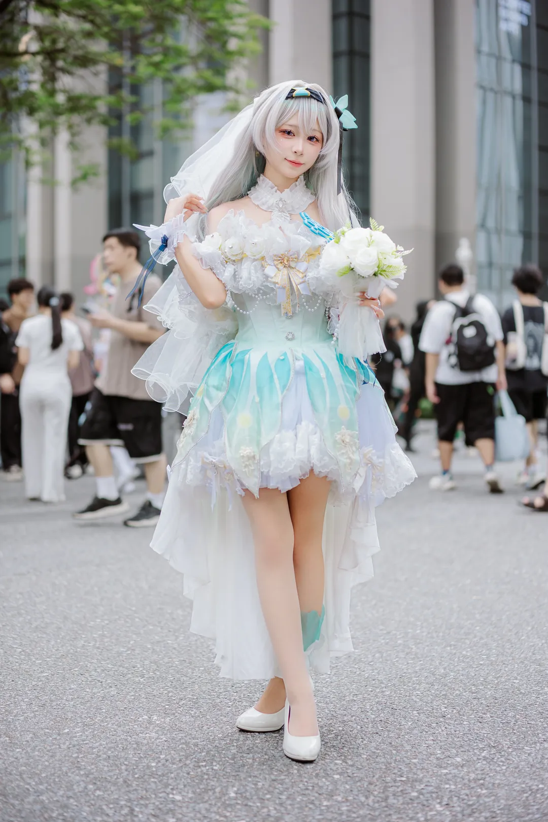 崩坏星穹铁道, 漫展返图, 流萤cos, 花嫁cos, 广州萤火虫漫展