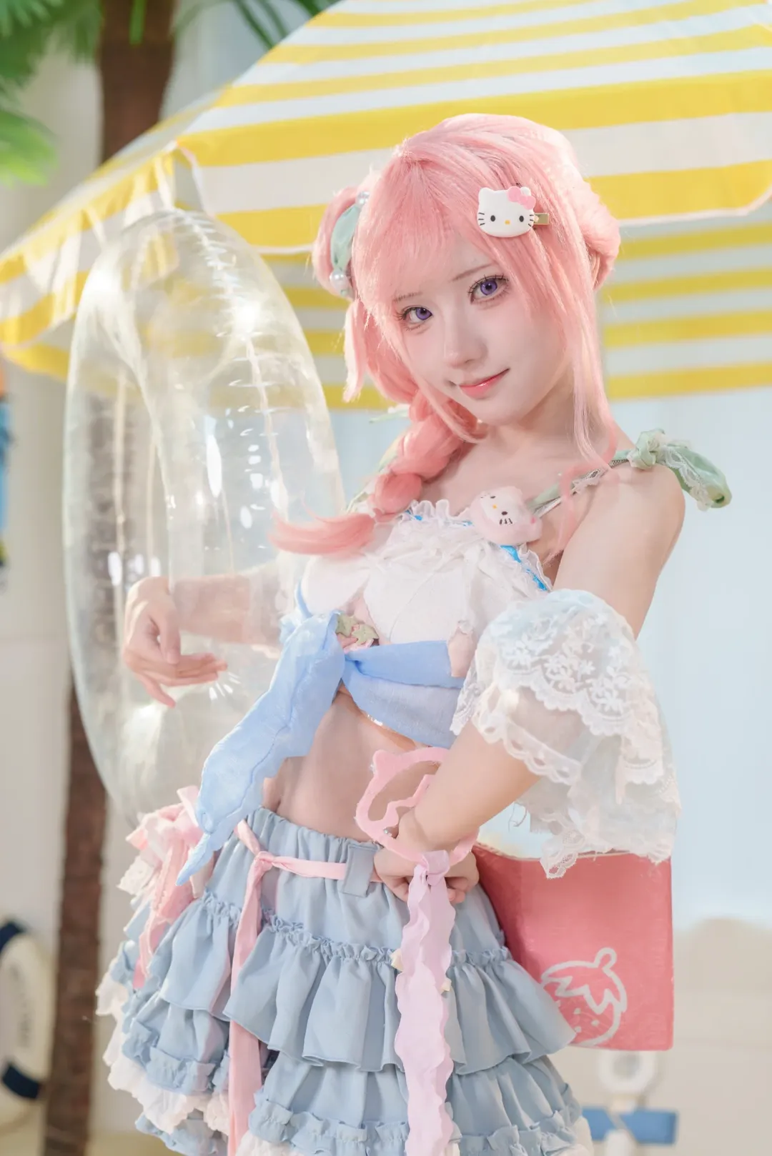 Honor of Kings, Swimsuit cosplay, Gongsun Li Cosplay, Anime cosplay, Summer Dream - Image 1