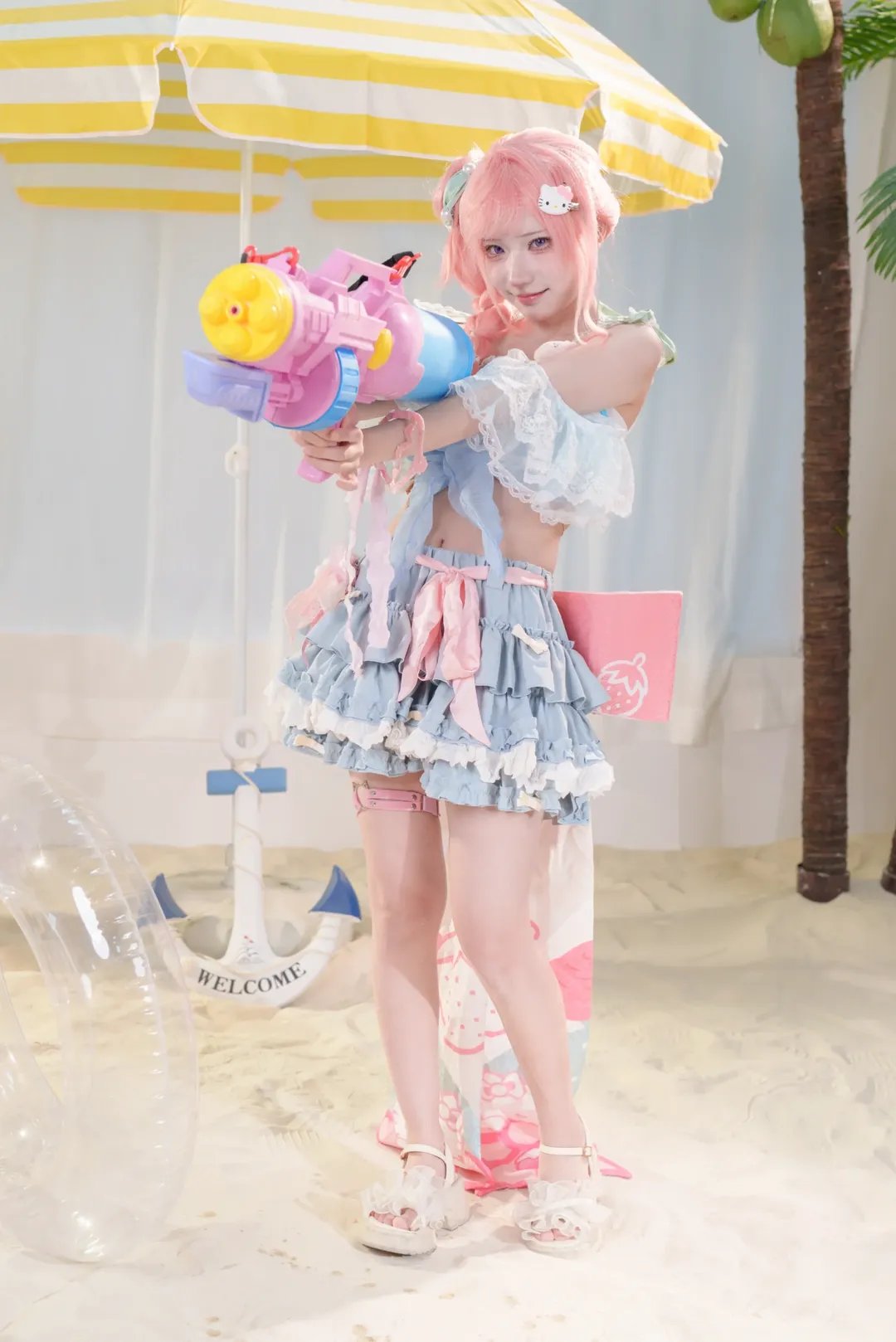 Honor of Kings, Swimsuit cosplay, Gongsun Li Cosplay, Anime cosplay, Summer Dream - Image 11
