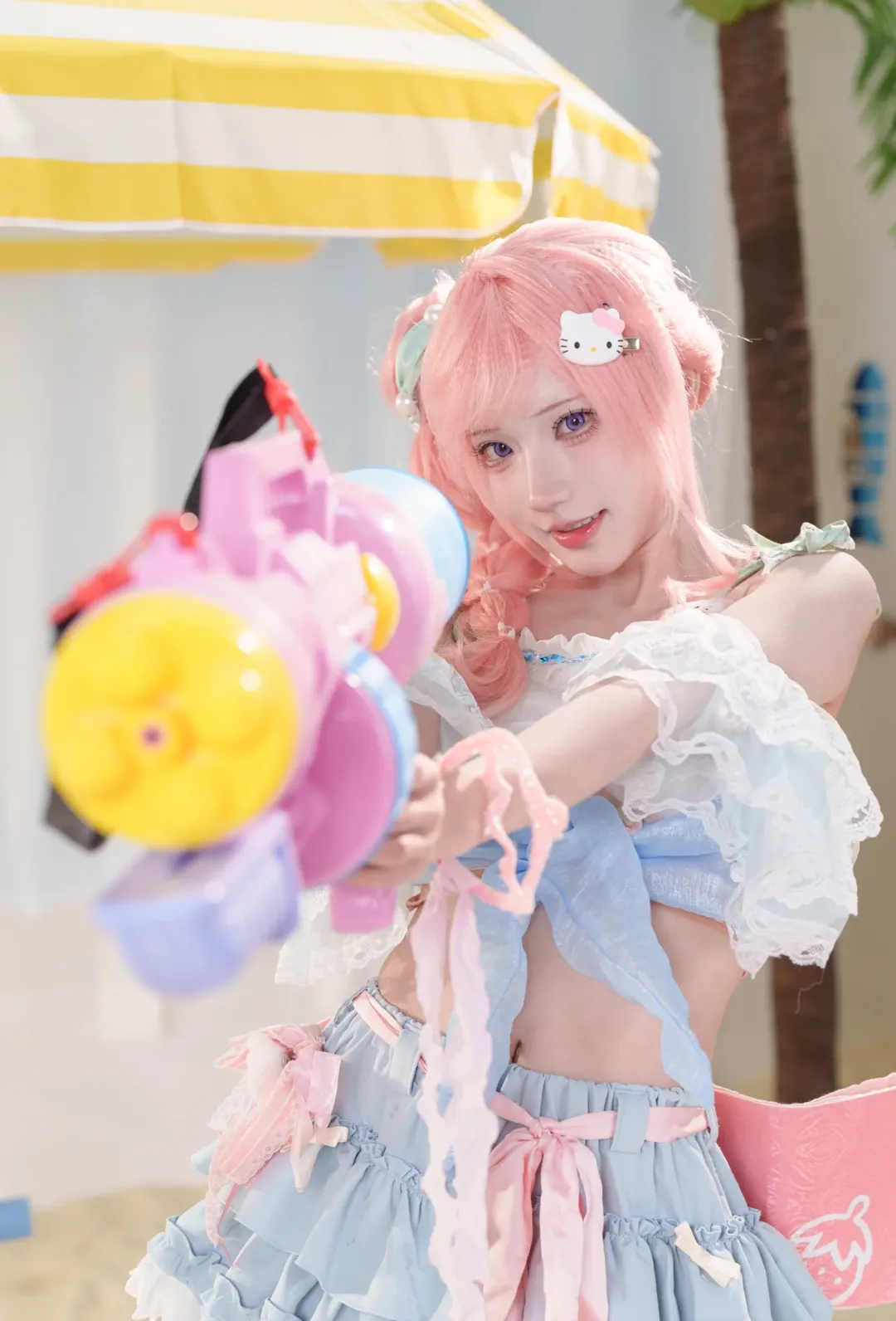 Honor of Kings, Swimsuit cosplay, Gongsun Li Cosplay, Anime cosplay, Summer Dream - Image 12