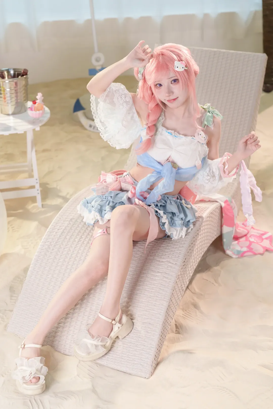 Honor of Kings, Swimsuit cosplay, Gongsun Li Cosplay, Anime cosplay, Summer Dream - Image 14