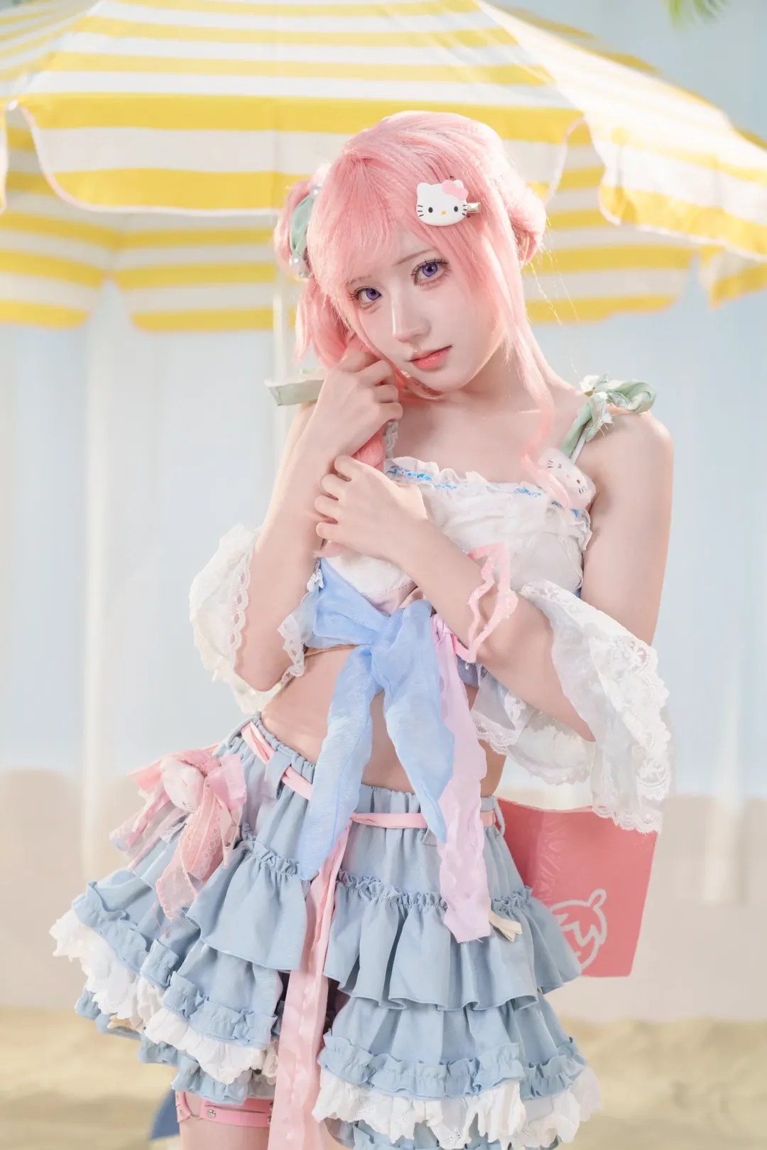 Honor of Kings, Swimsuit cosplay, Gongsun Li Cosplay, Anime cosplay, Summer Dream - Image 3