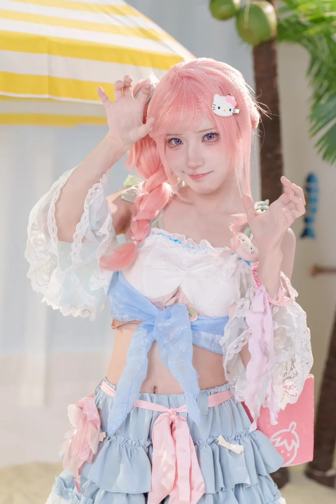Honor of Kings, Swimsuit cosplay, Gongsun Li Cosplay, Anime cosplay, Summer Dream - Image 4