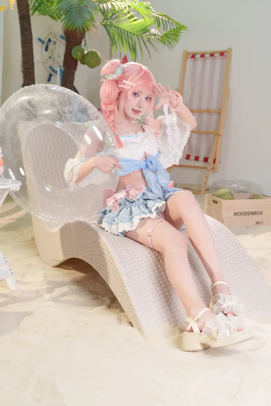 Honor of Kings, Swimsuit cosplay, Gongsun Li Cosplay, Anime cosplay, Summer Dream - Image 5