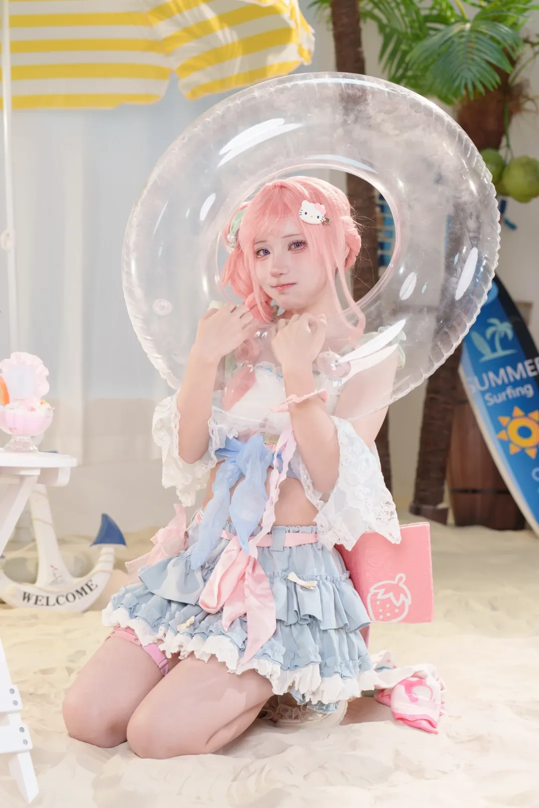 Honor of Kings, Swimsuit cosplay, Gongsun Li Cosplay, Anime cosplay, Summer Dream - Image 7