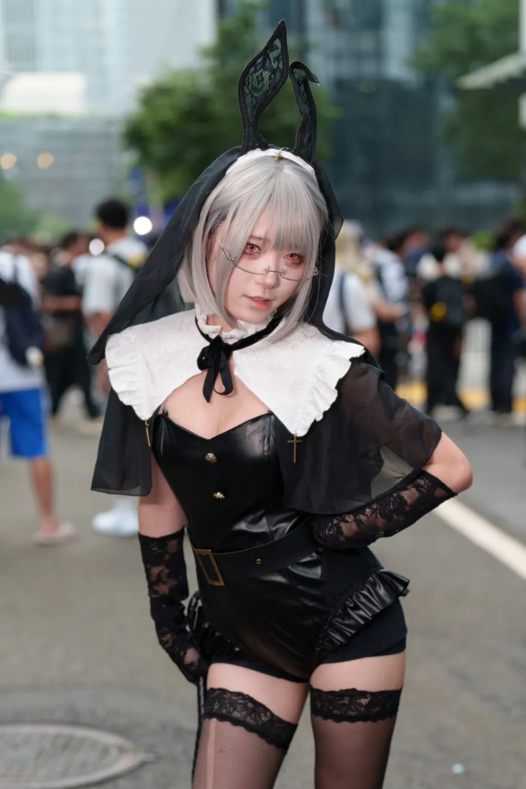 Outdoor shoot, Convention photos, Dark-skinned cosplay, Guangzhou Firefly ACG Expo, Photography daily life - Image 1