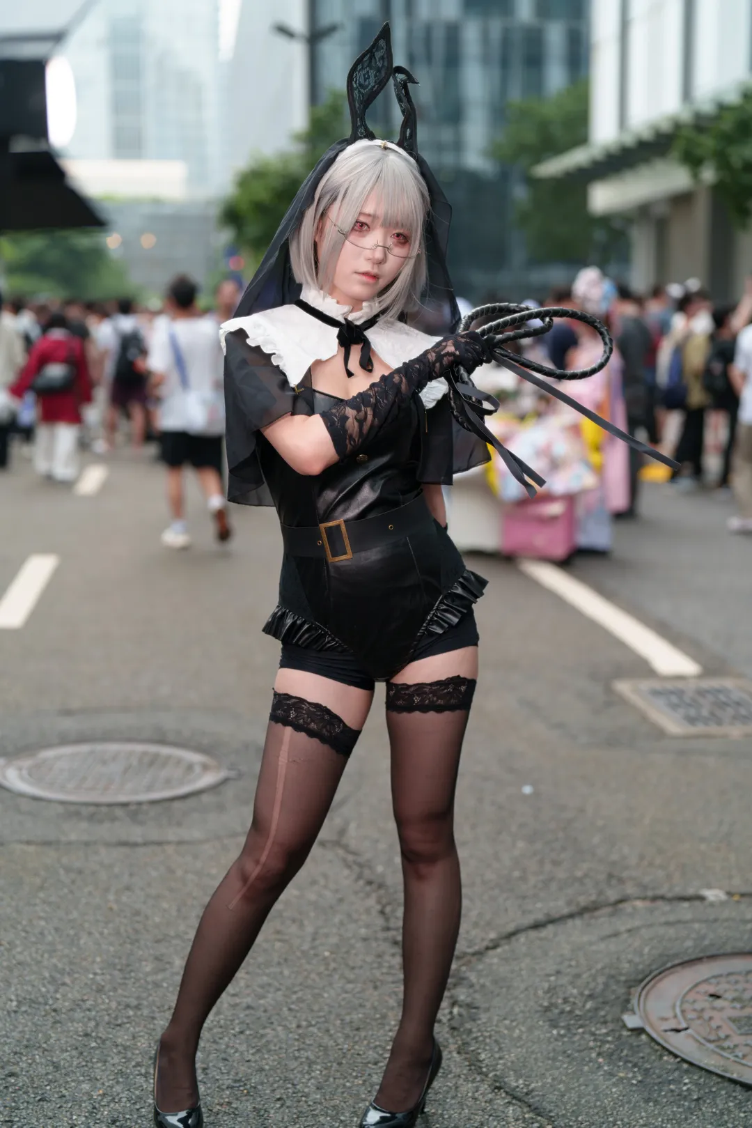 外景拍摄, 漫展返图, 黑皮cosplay, 广州萤火虫漫展, 摄影日常