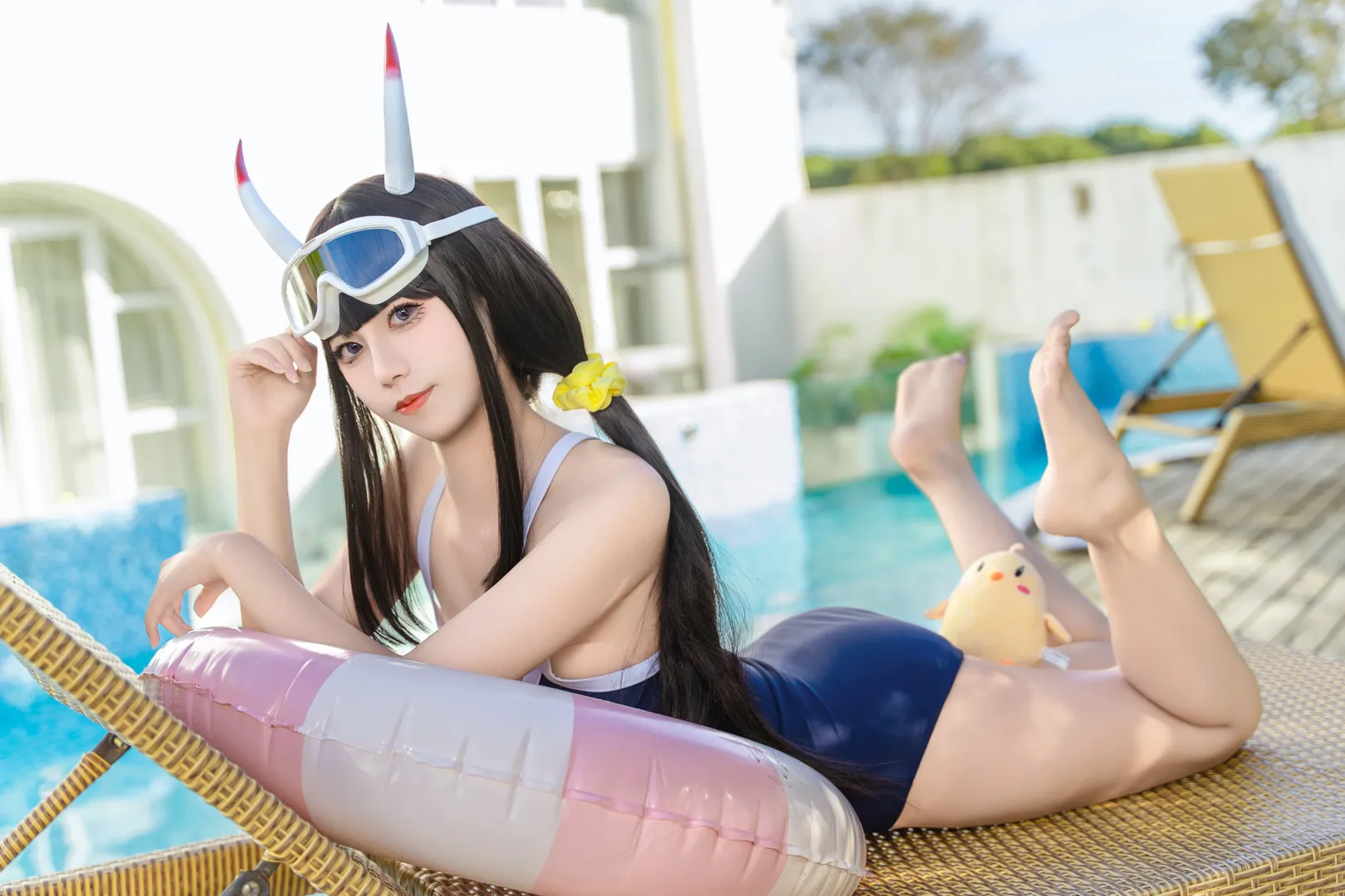 碧蓝航线, 户外摄影, 泳装cos, 能代cos, 夏日cosplay
