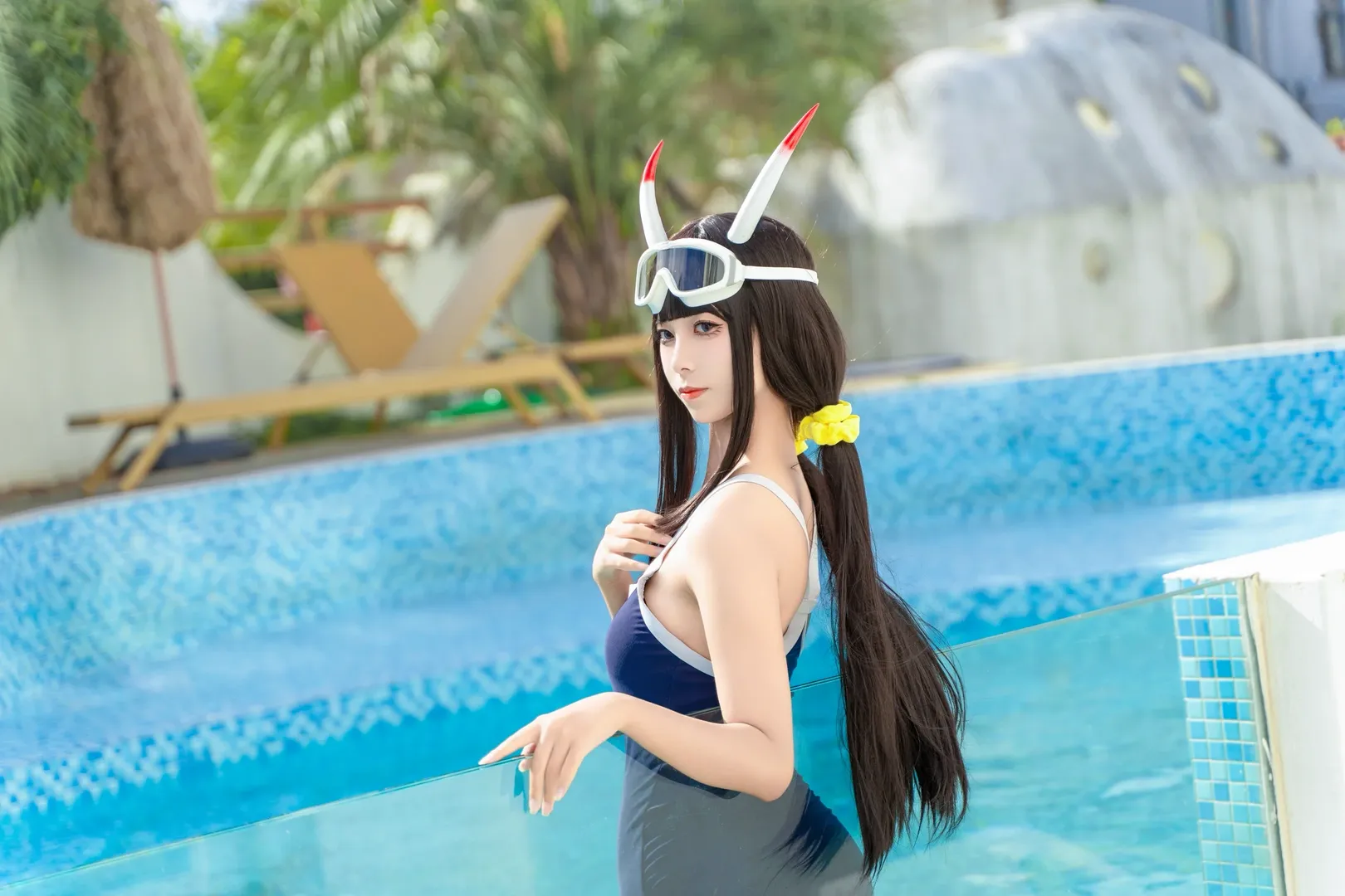 碧蓝航线, 户外摄影, 泳装cos, 能代cos, 夏日cosplay - 第3张