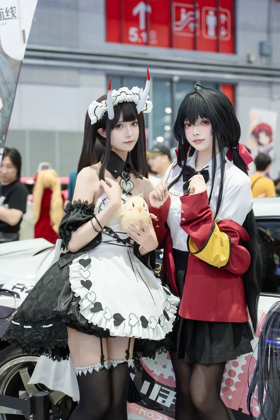 碧蓝航线, 漫展cosplay, 黑丝穿搭, 漫展集邮, Coser日常 - 第1张