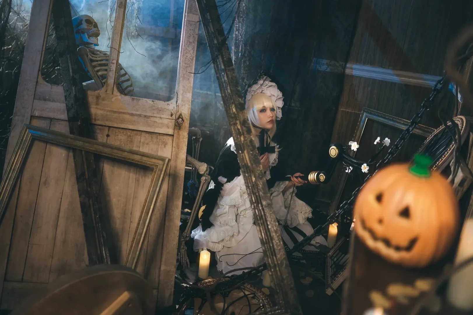 cosplay, 明日方舟, 黑丝, 万圣节, 哥特 - 第10张