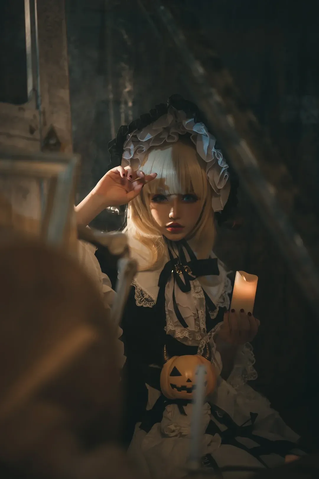 cosplay, 明日方舟, 黑丝, 万圣节, 哥特 - 第2张