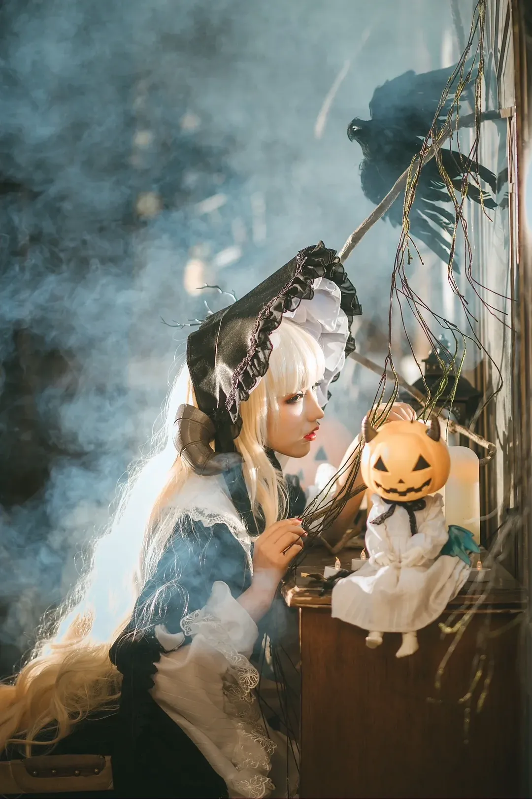 cosplay, 明日方舟, 黑丝, 万圣节, 哥特 - 第6张