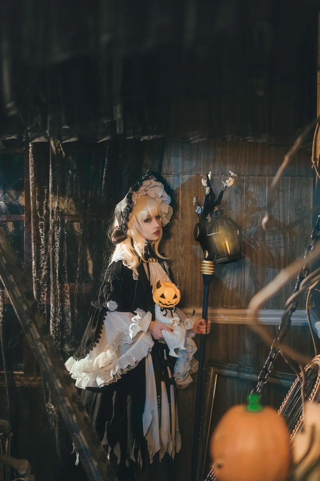 cosplay, 明日方舟, 黑丝, 万圣节, 哥特 - 第7张
