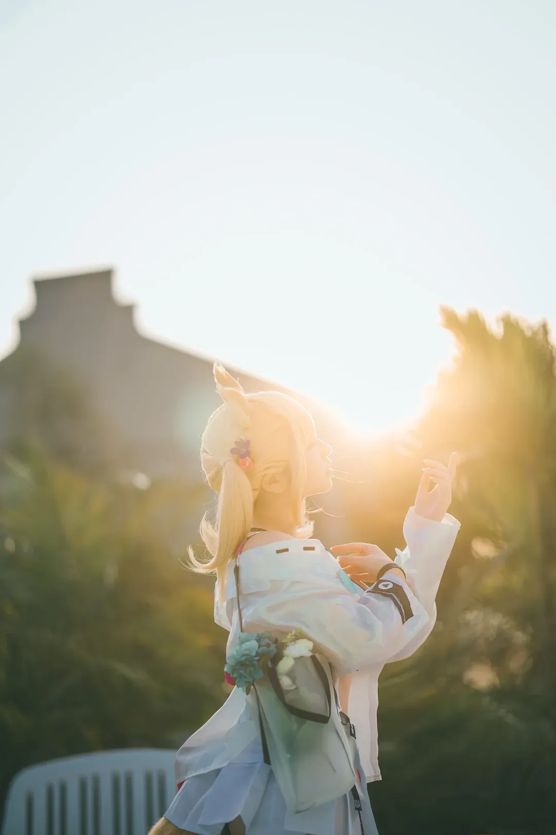 cosplay, 户外摄影, 泳装写真, 明日方舟cos, 兽耳 - 第4张
