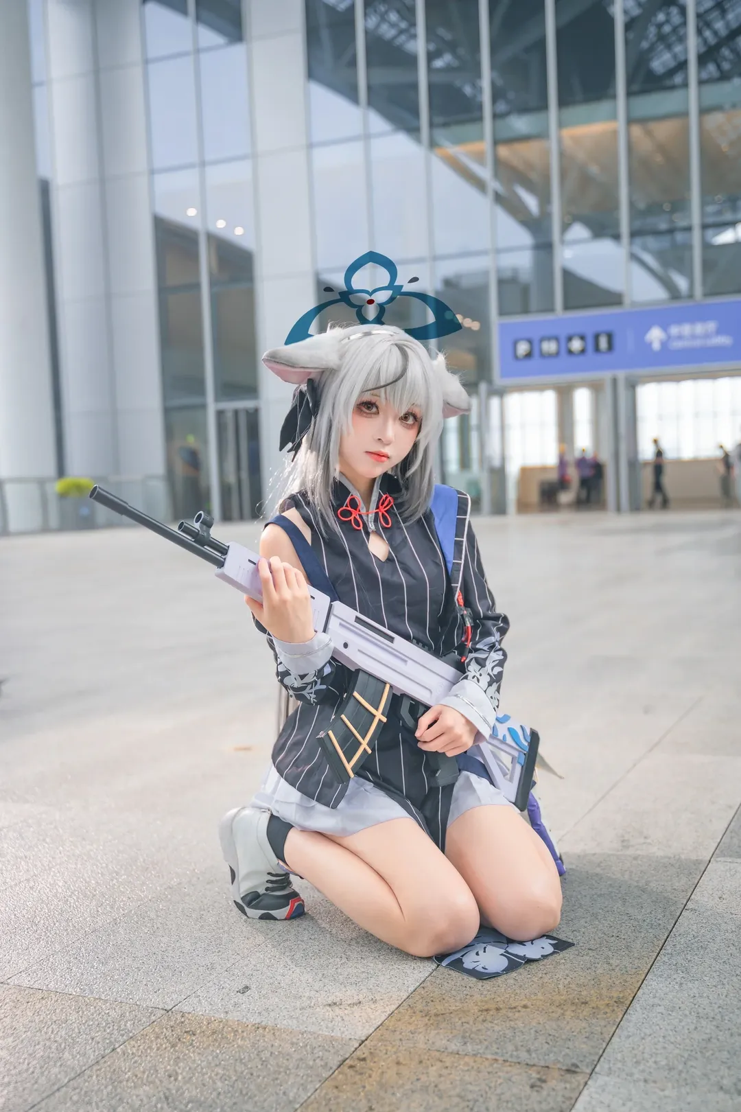 cosplay, 蔚蓝档案, 漫展返图, coser分享, 春园心奈cos - 第1张