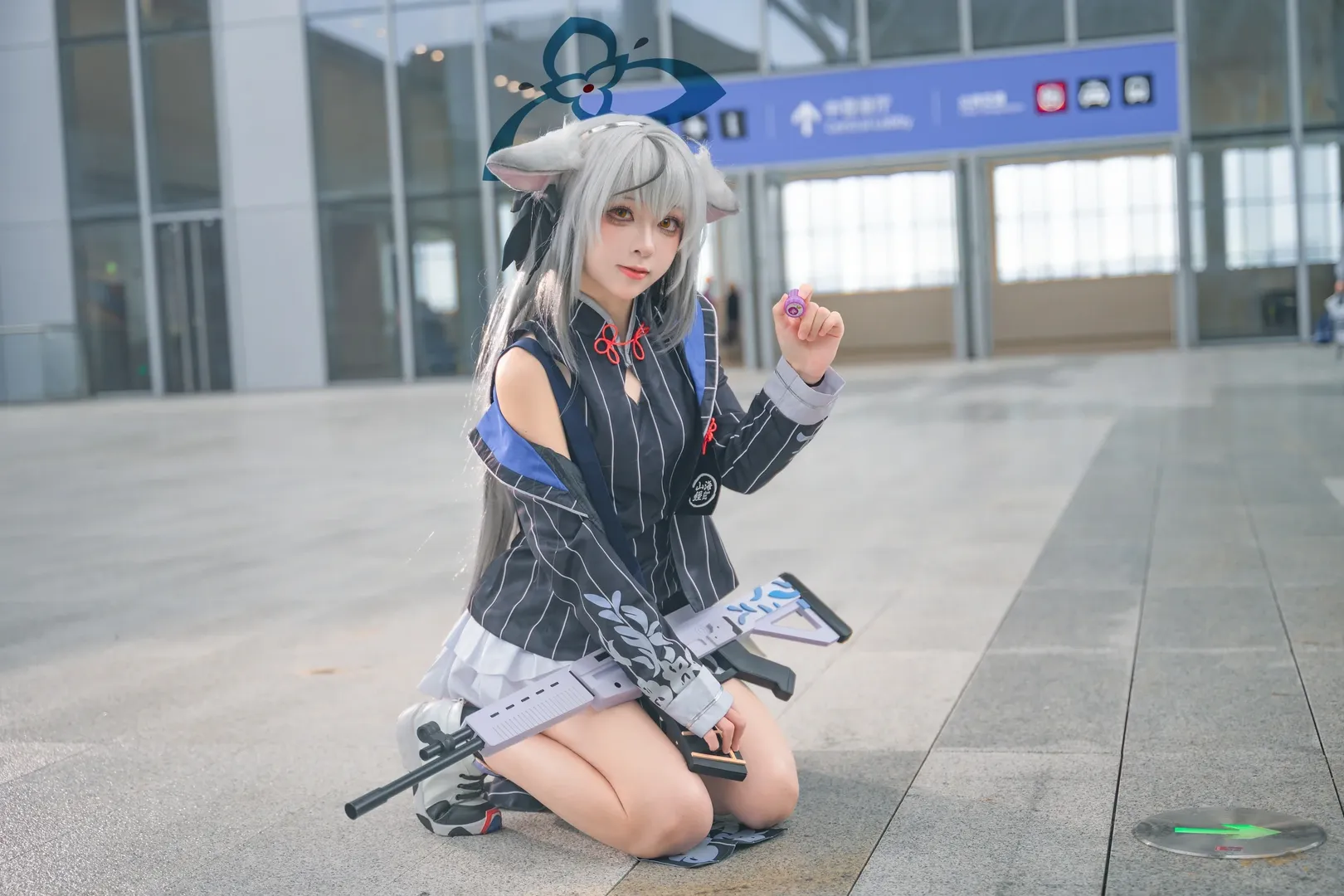 cosplay, 蔚蓝档案, 漫展返图, coser分享, 春园心奈cos - 第5张