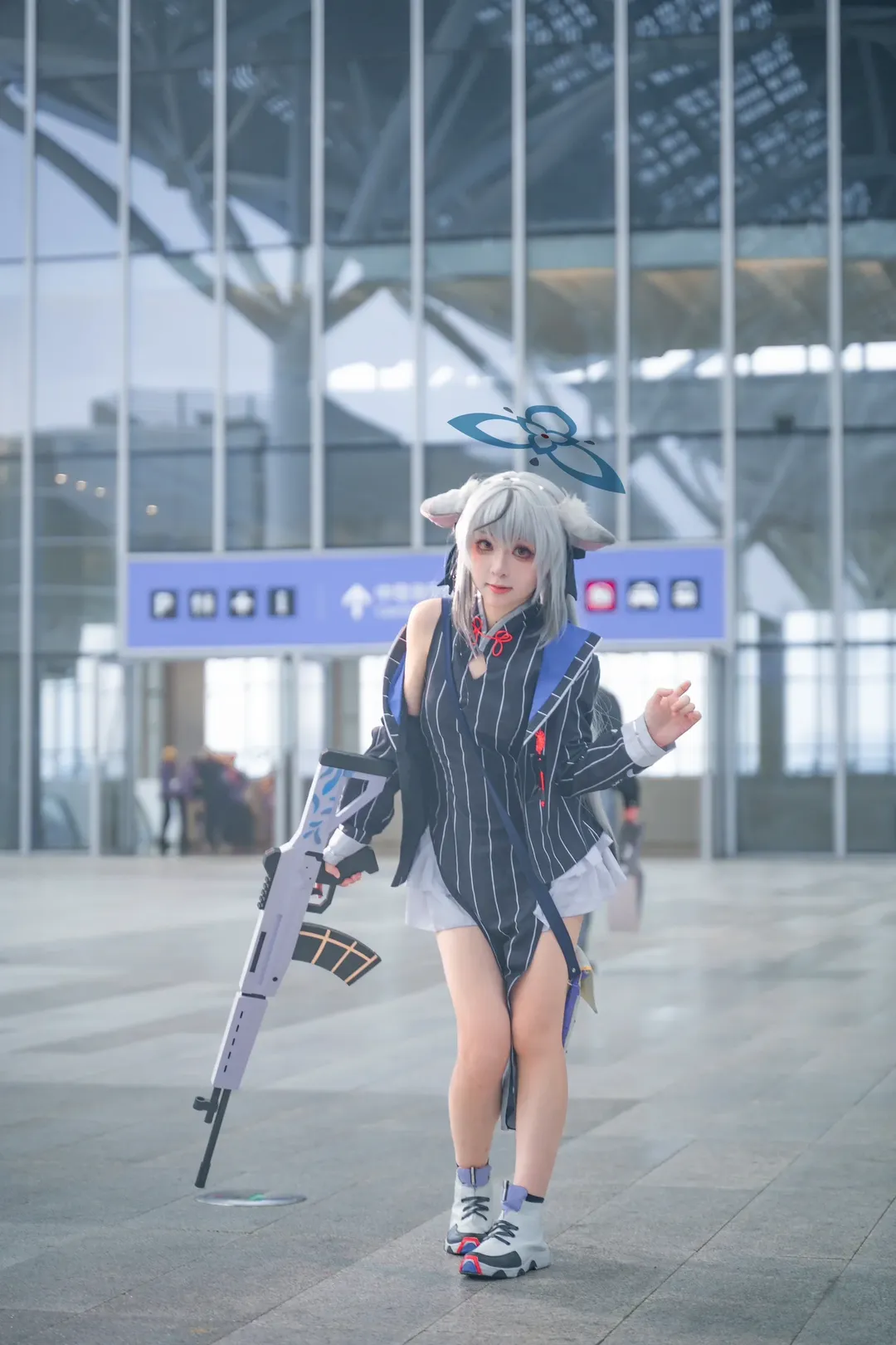 cosplay, 蔚蓝档案, 漫展返图, coser分享, 春园心奈cos - 第9张