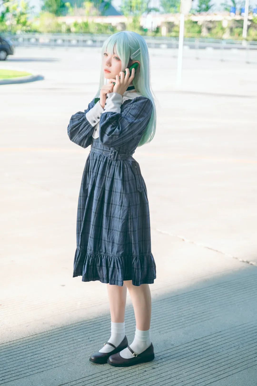 漫展场照, 白丝, 蔚蓝档案cosplay, bilibiliworld, 二周年 - 第12张
