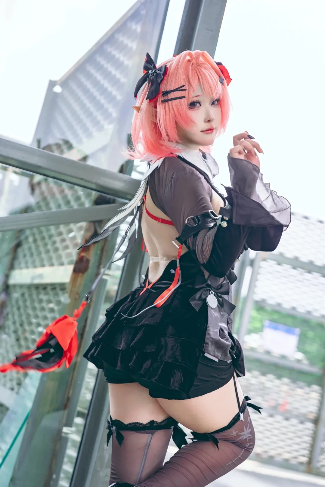 明日方舟, 明日方舟cos, 索尼A7M5, 黑丝cos, CJ漫展