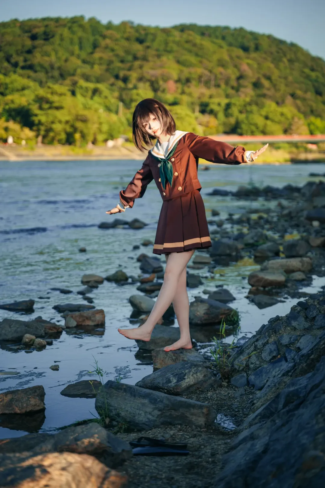 cosplay攝影, 制服穿搭, 吹響吧上低音號, 白絲cos, 中世谷香織cos - 第5張
