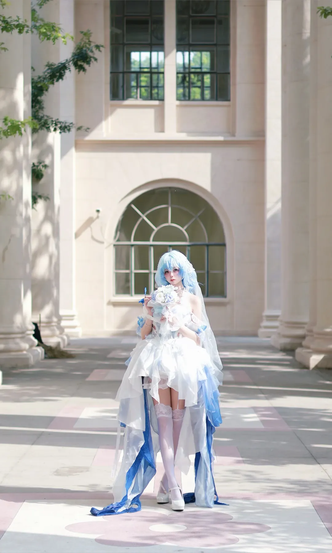 鸣潮, 守岸人cos, 二次元cos, cosplay日常, 白丝cos - 第2张