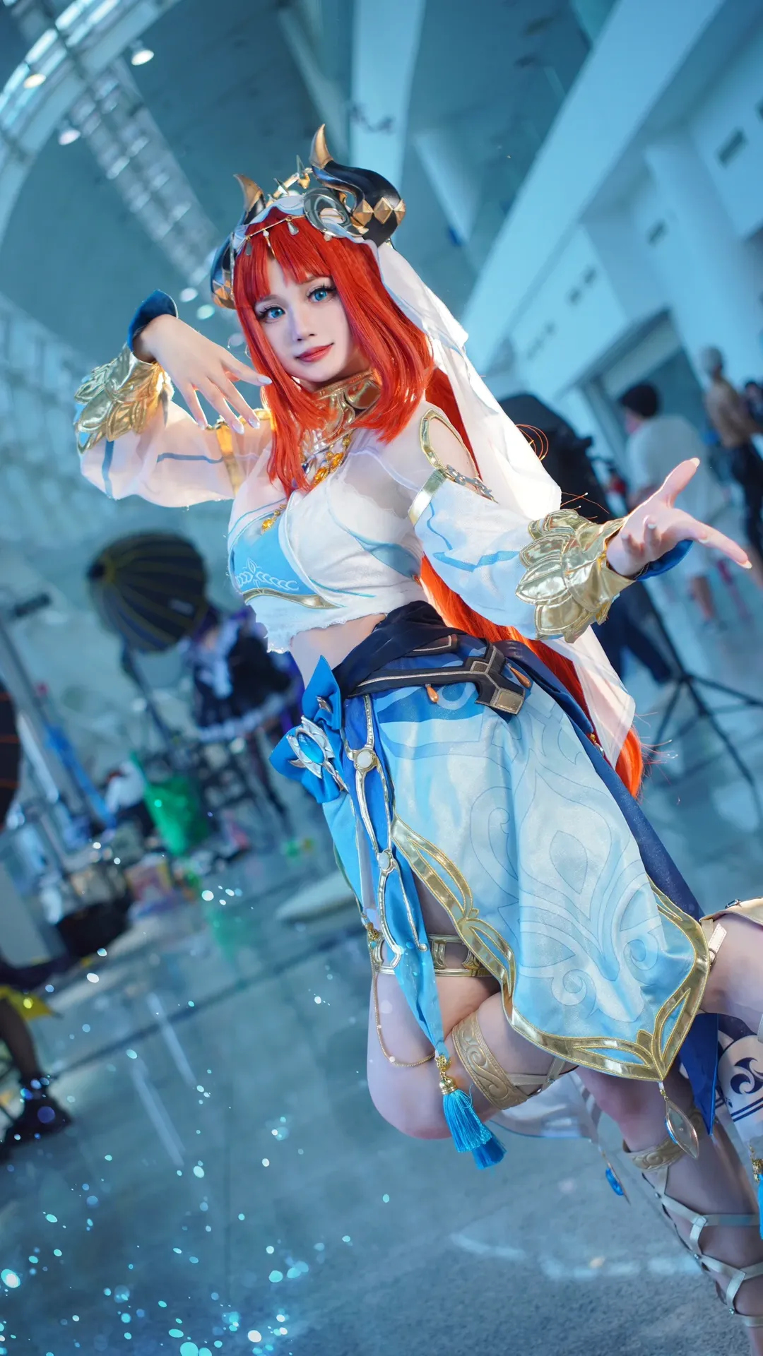 原神, 漫展返图, 漫展场照, 妮露cos, cosplay摄影