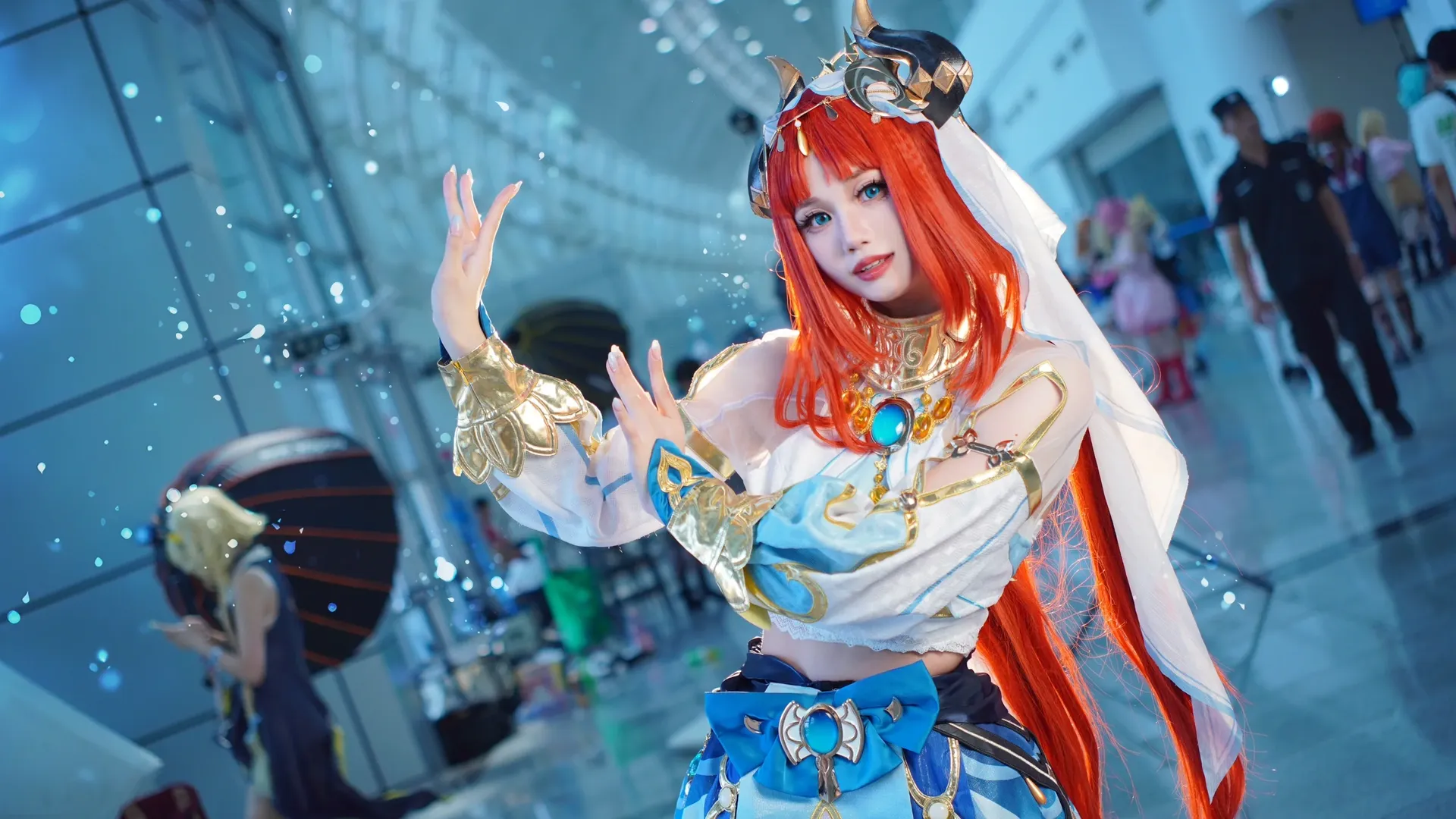 原神, 漫展返图, 漫展场照, 妮露cos, cosplay摄影 - 第3张