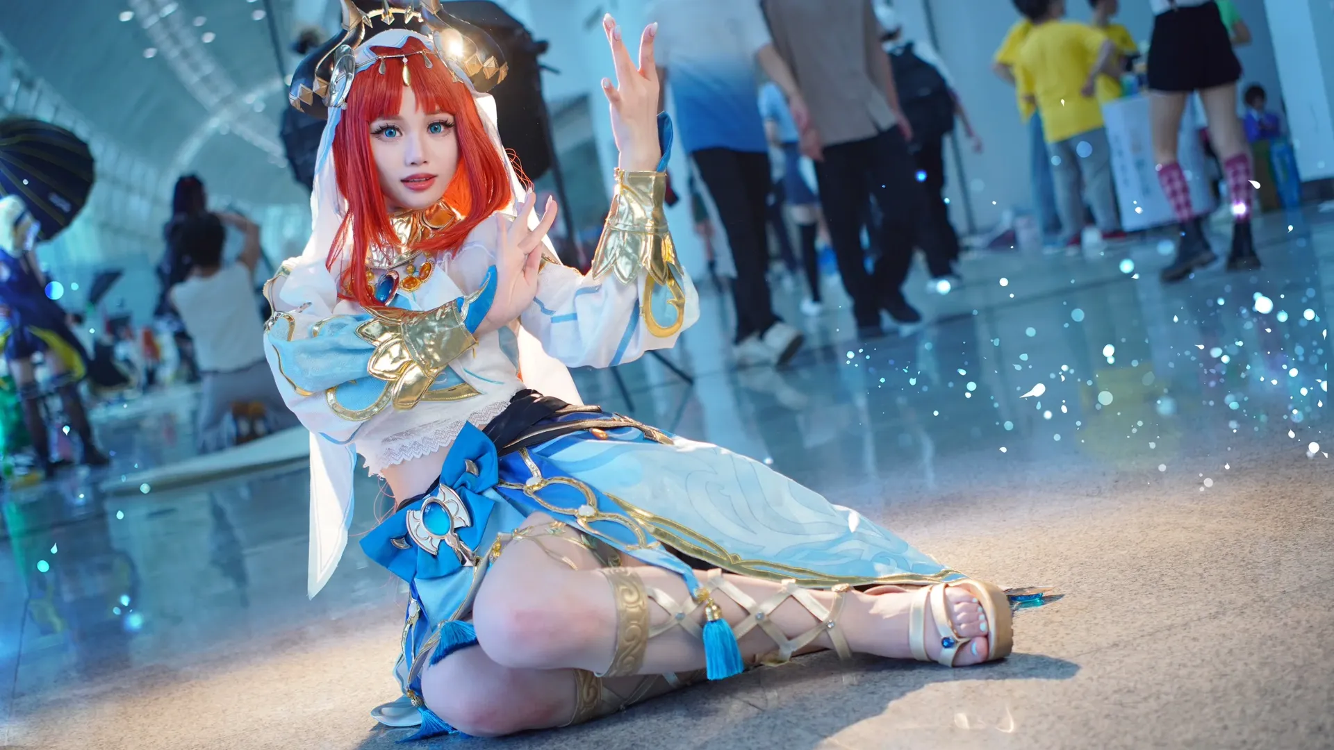 原神, 漫展返图, 漫展场照, 妮露cos, cosplay摄影 - 第4张