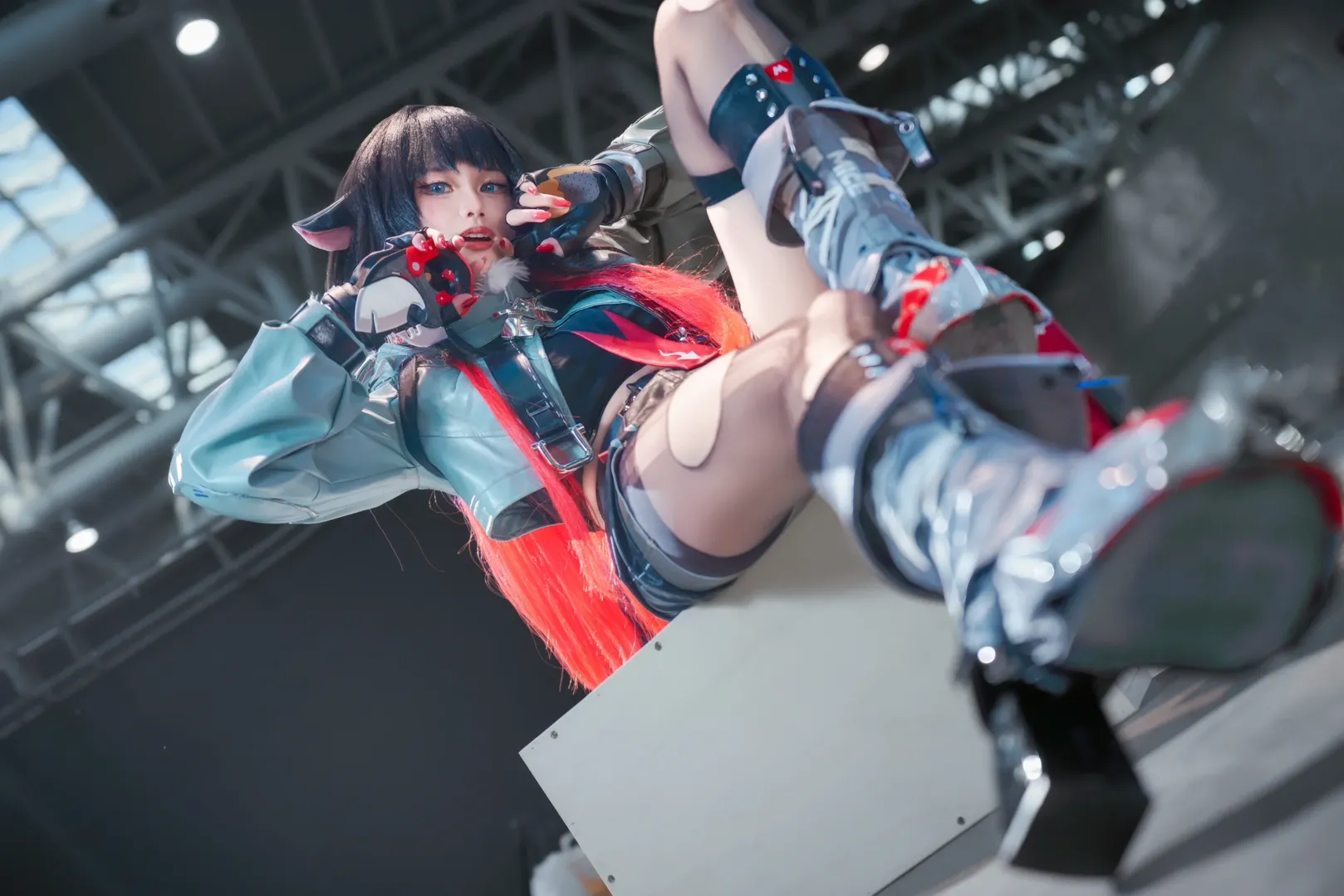 绝区零, 漫展场照, 丝袜穿搭, 简杜cos, cosplay动作 - 第2张