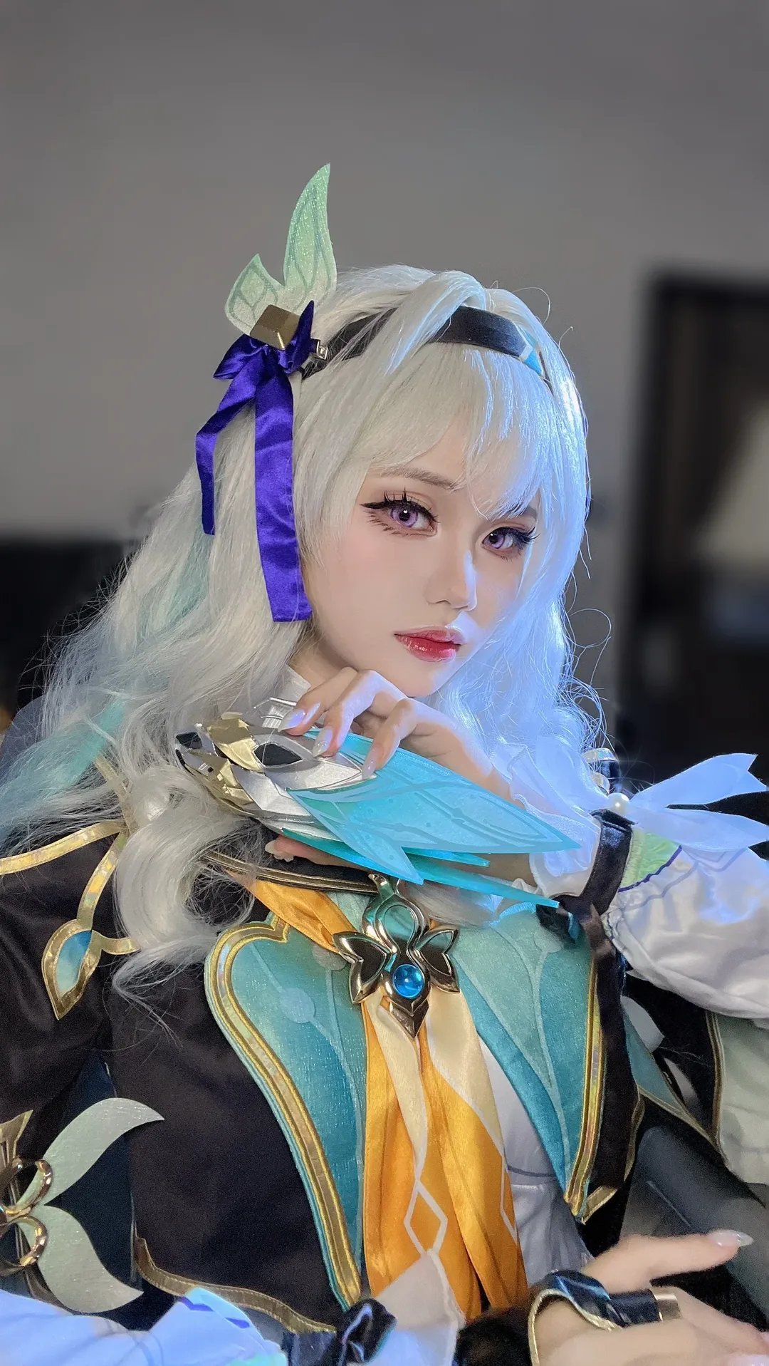 崩坏星穹铁道, 流萤cos, cosplay美瞳, cos眼妆, 美瞳推荐 - 第3张