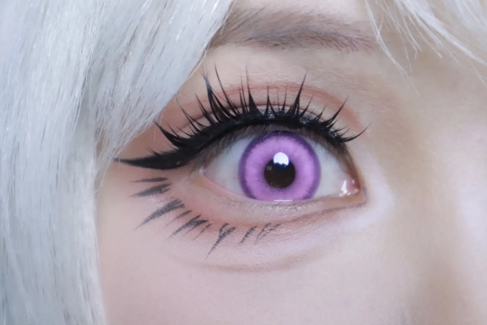 崩坏星穹铁道, 流萤cos, cosplay美瞳, cos眼妆, 美瞳推荐 - 第4张
