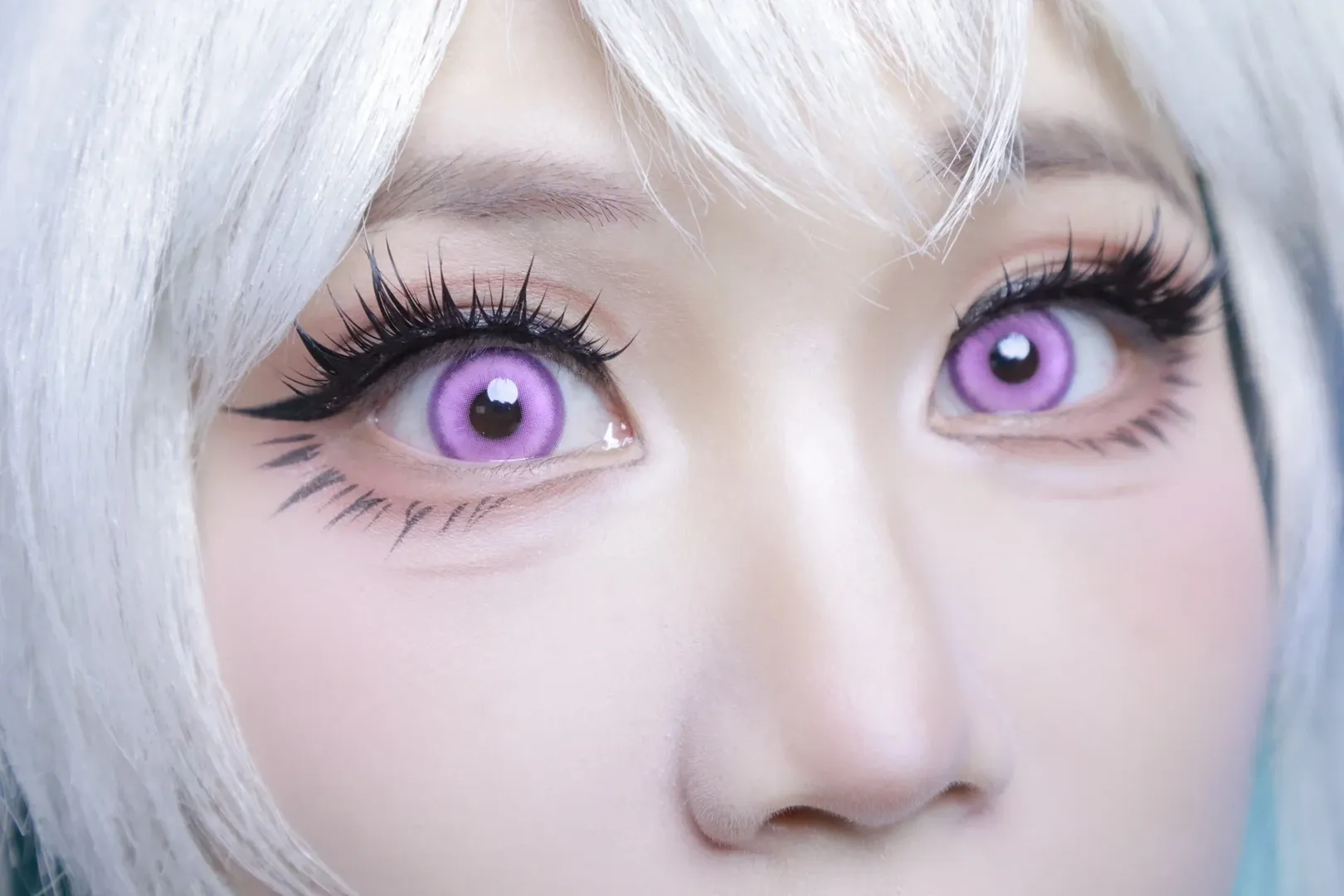 崩坏星穹铁道, 流萤cos, cosplay美瞳, cos眼妆, 美瞳推荐 - 第5张