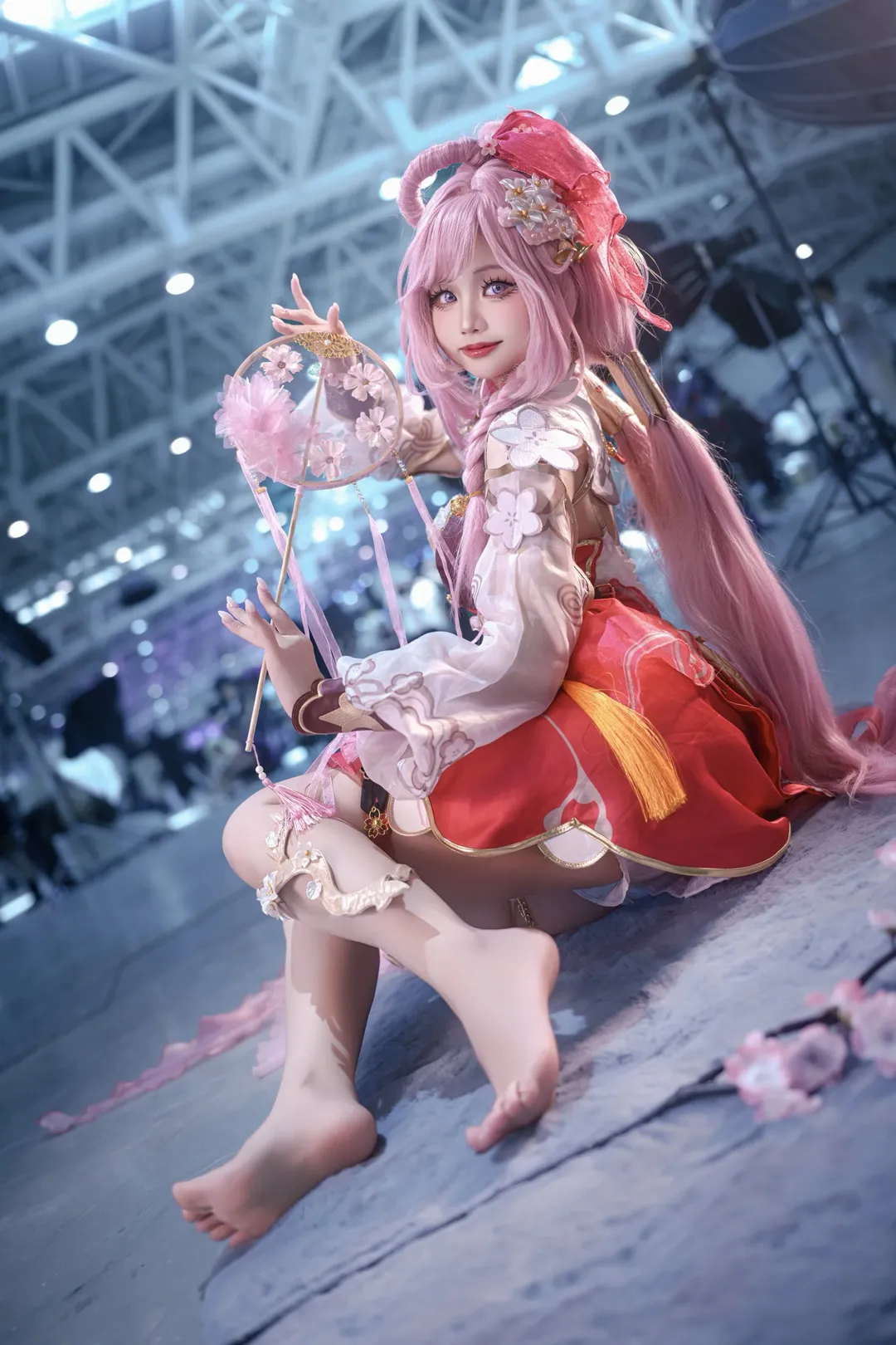 爱莉希雅cos, cosplay, 崩坏三, 漫展摄影, 春好桃夭