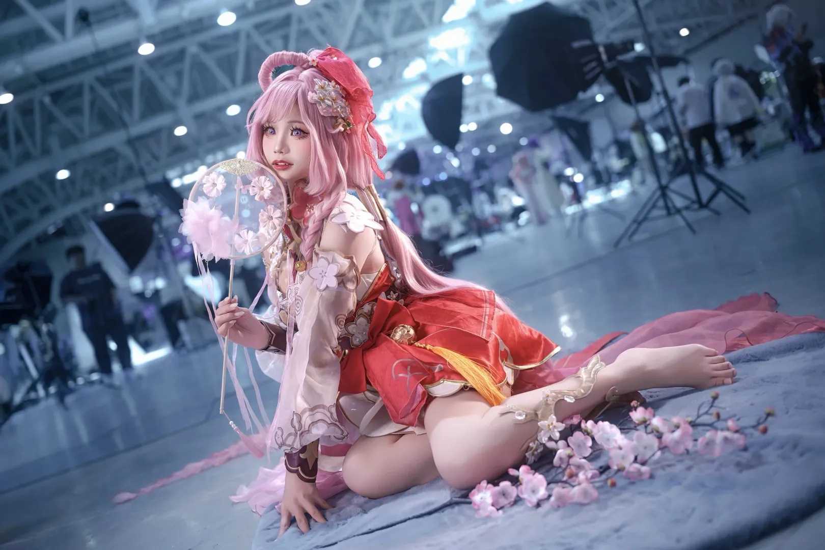 爱莉希雅cos, cosplay, 崩坏三, 漫展摄影, 春好桃夭 - 第3张