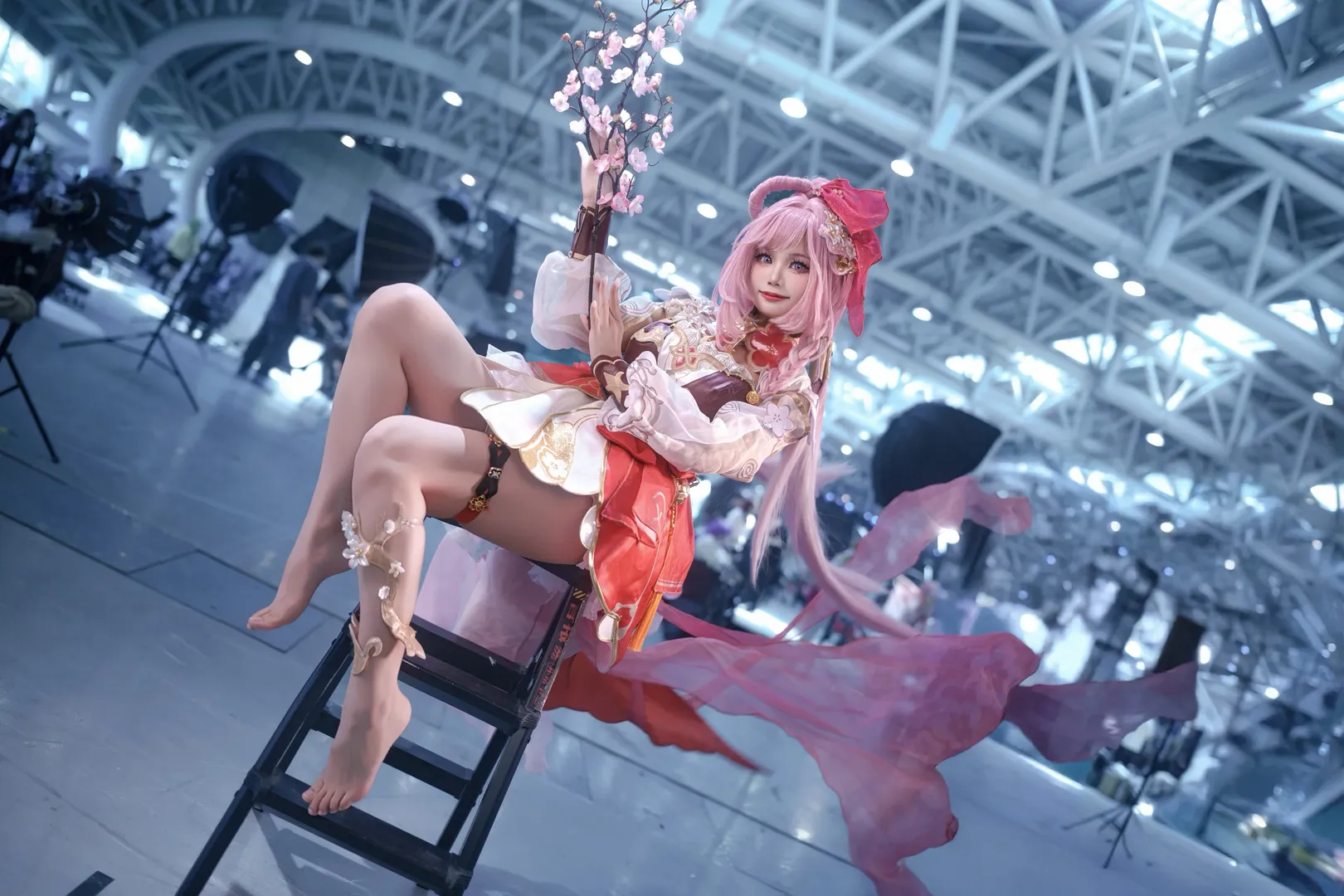 爱莉希雅cos, cosplay, 崩坏三, 漫展摄影, 春好桃夭 - 第4张