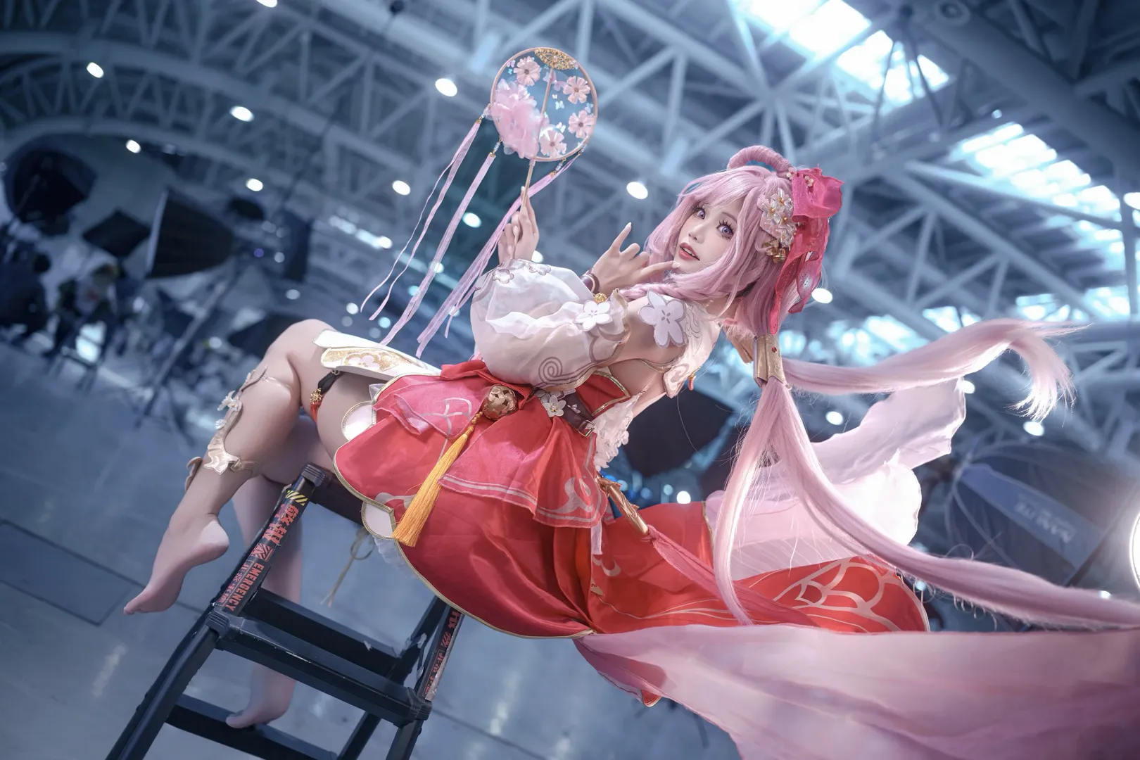 爱莉希雅cos, cosplay, 崩坏三, 漫展摄影, 春好桃夭 - 第5张