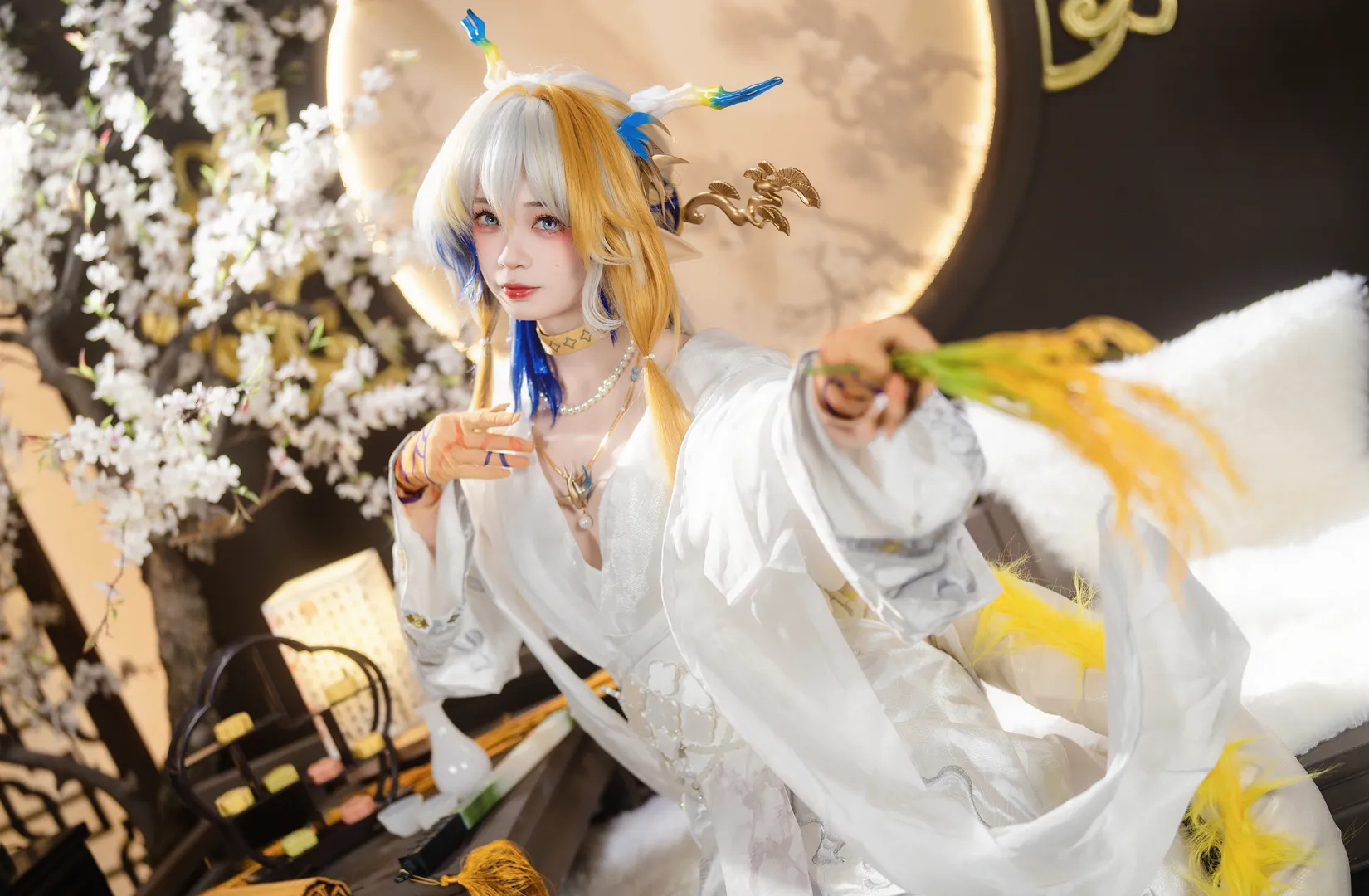 黍cos, 明日方舟, 音律联觉, cosplay摄影, 国风人像 - 第3张