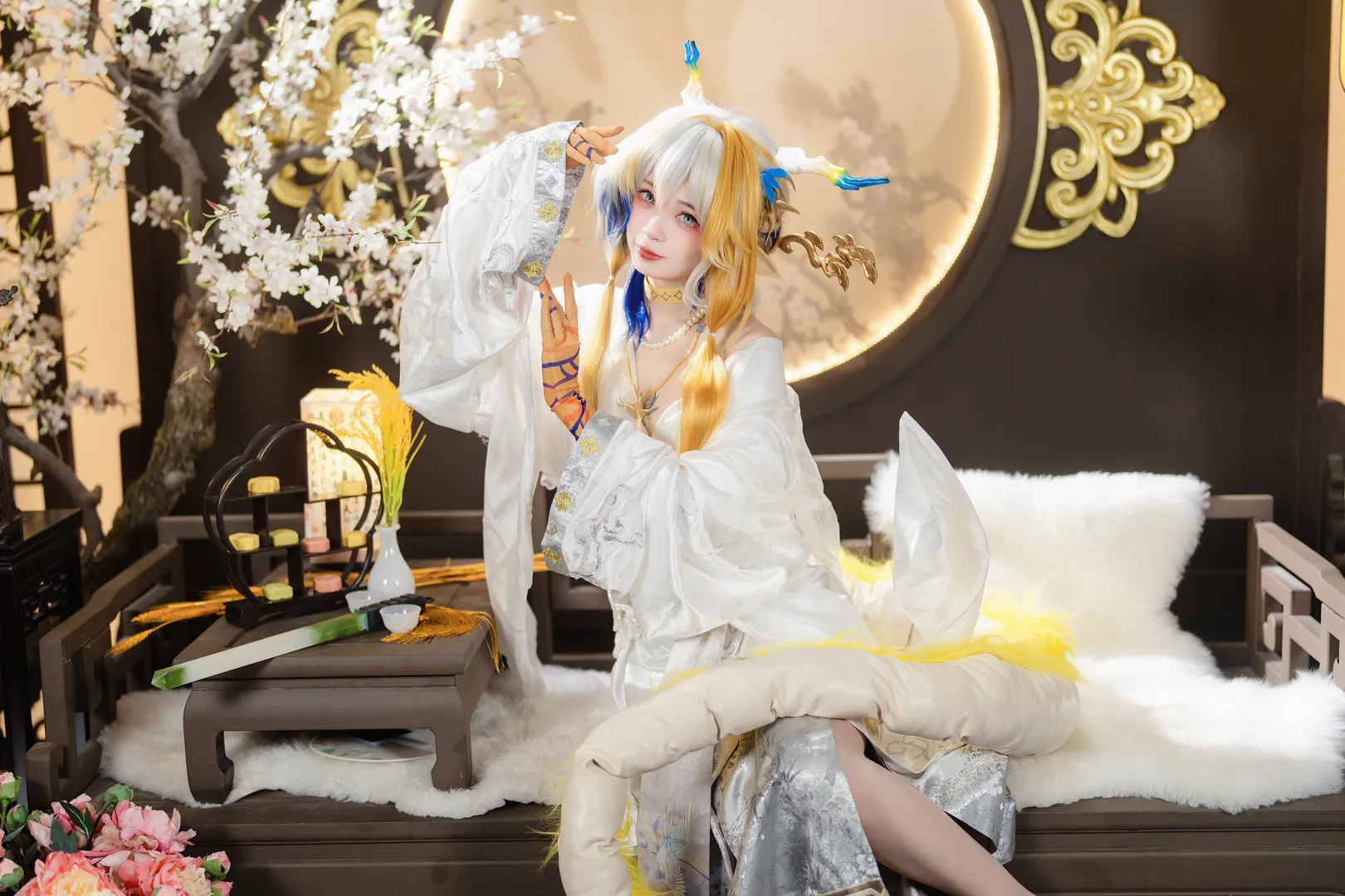 黍cos, 明日方舟, 音律联觉, cosplay摄影, 国风人像 - 第6张