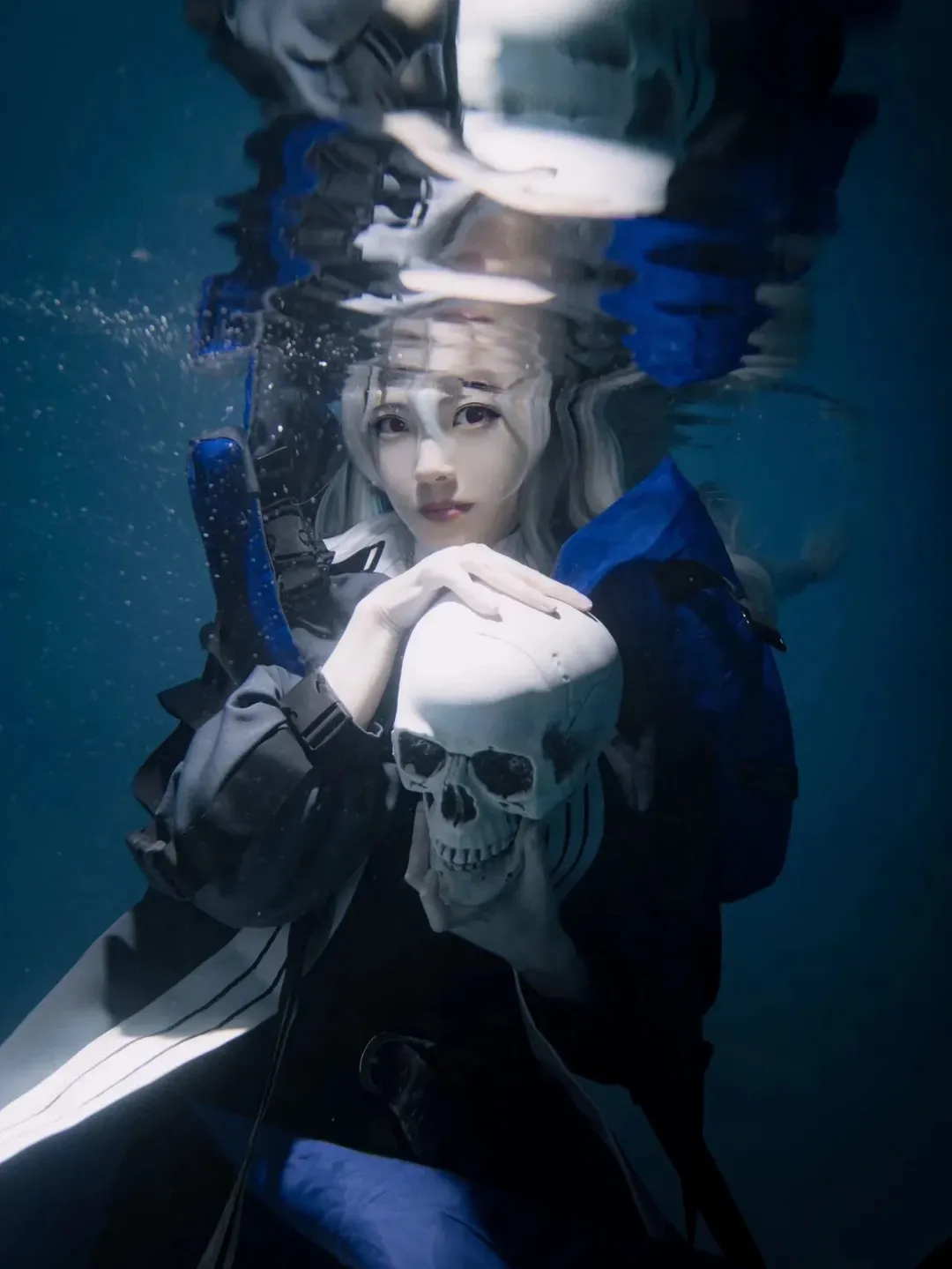 cosplay, 明日方舟, 深海獵人, 水下攝影, 幽靈鯊cos
