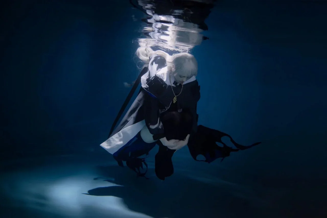 cosplay, Arknights, Abyssal Hunters, Underwater photography, Specter cosplay - Image 4